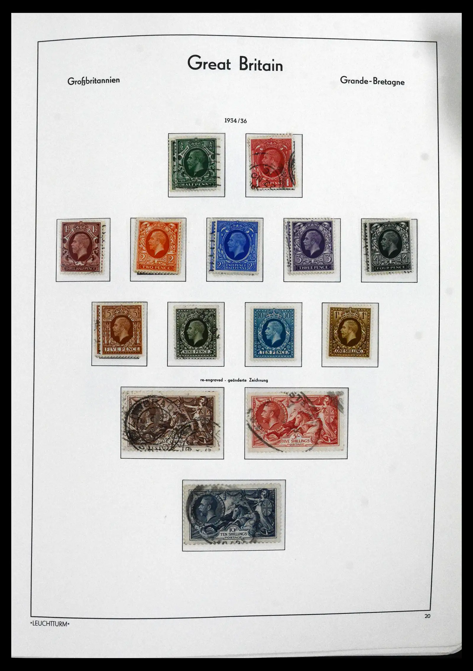 41845 0018 - Postzegelverzameling 41845 Engeland 1840-1978.