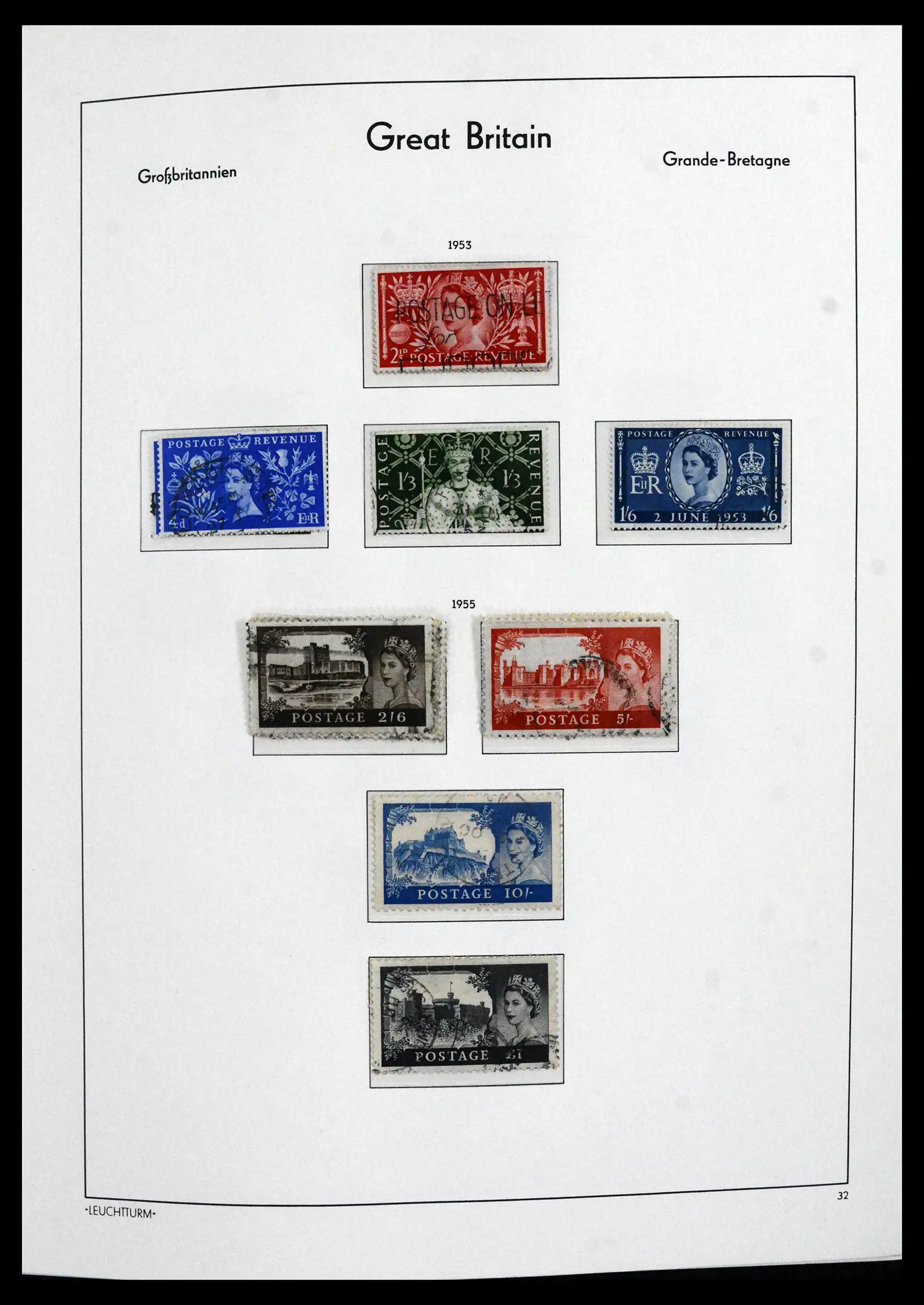 41845 0027 - Postzegelverzameling 41845 Engeland 1840-1978.