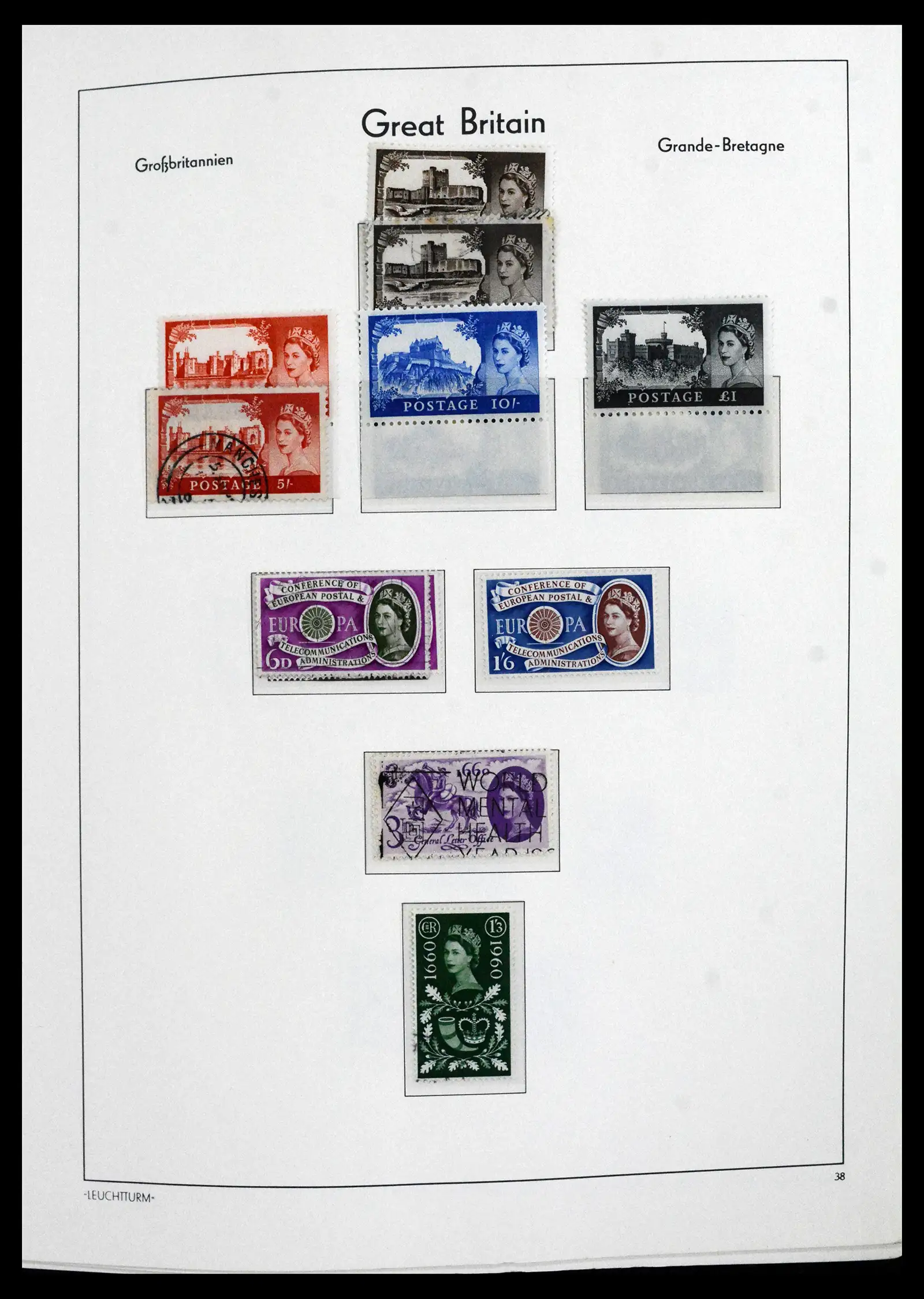 41845 0031 - Postzegelverzameling 41845 Engeland 1840-1978.