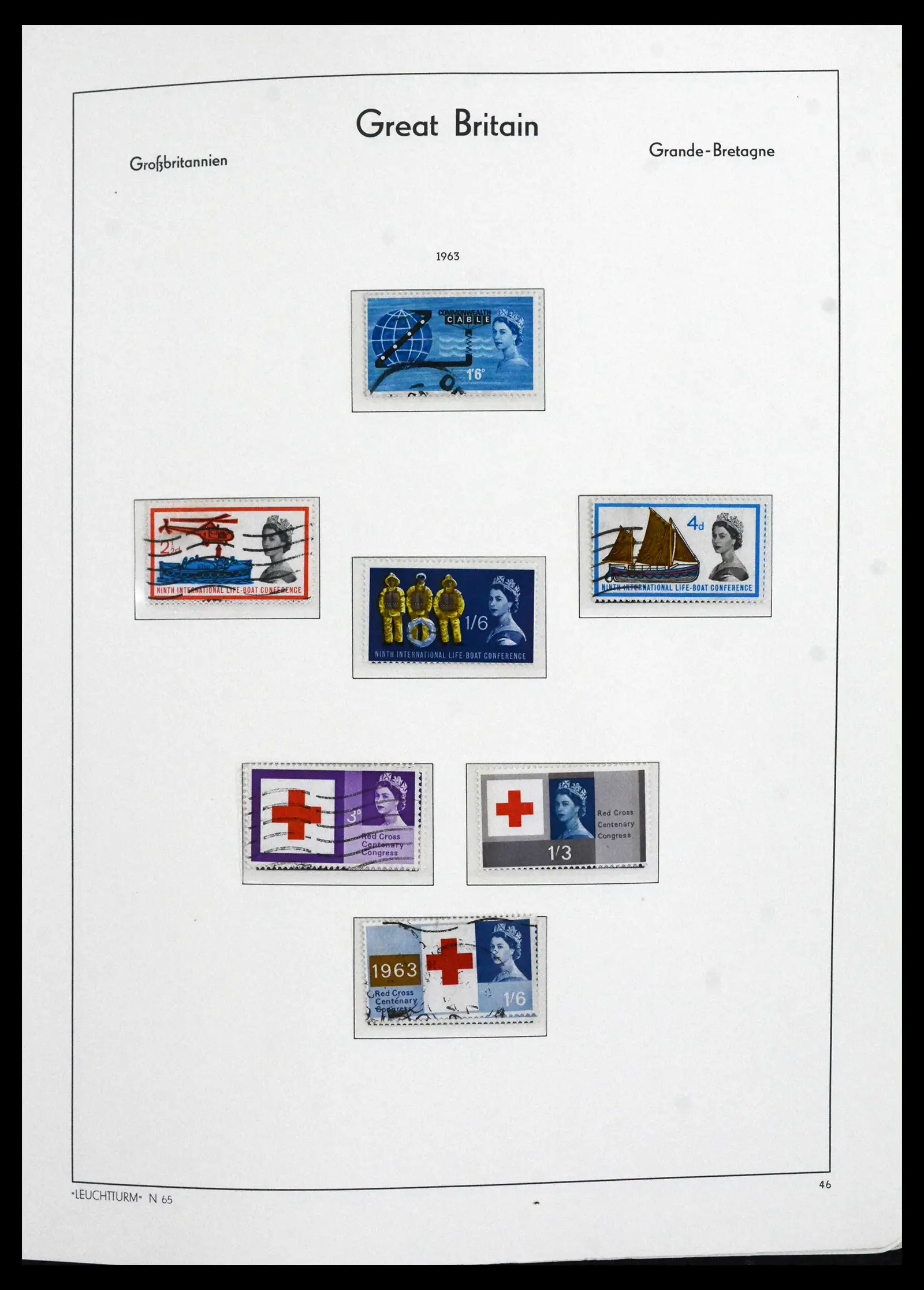 41845 0037 - Postzegelverzameling 41845 Engeland 1840-1978.