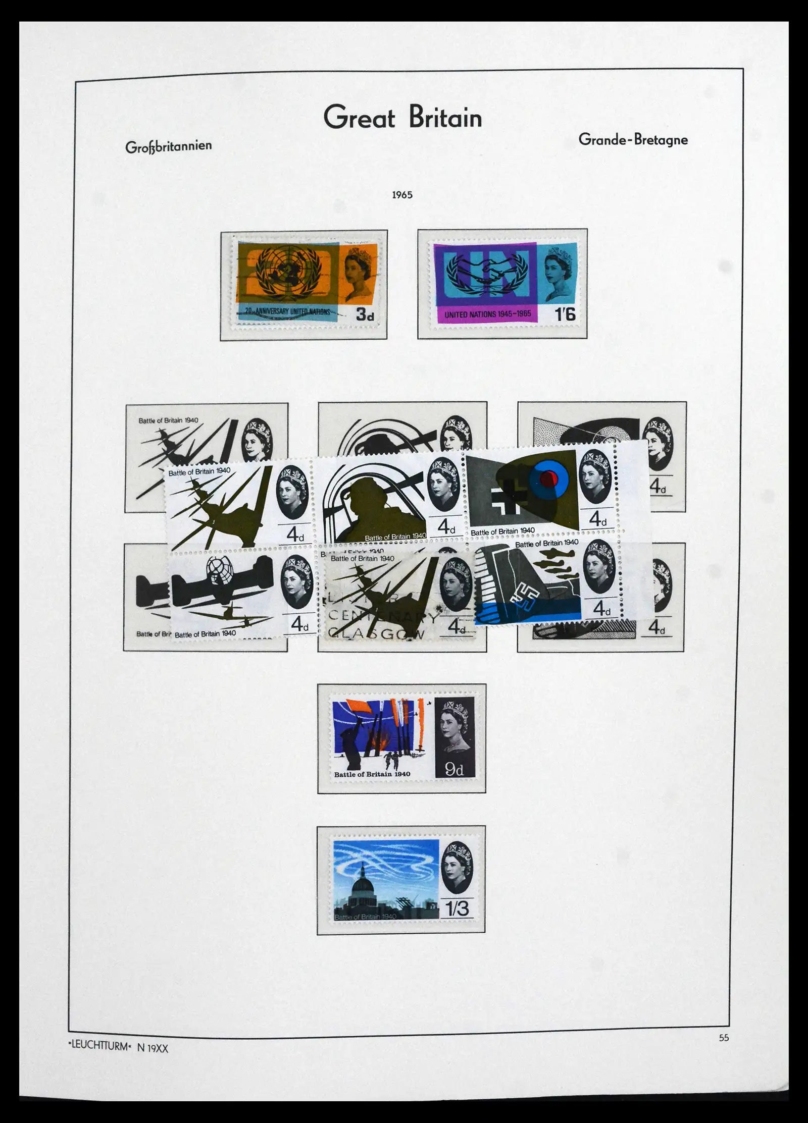 41845 0046 - Postzegelverzameling 41845 Engeland 1840-1978.