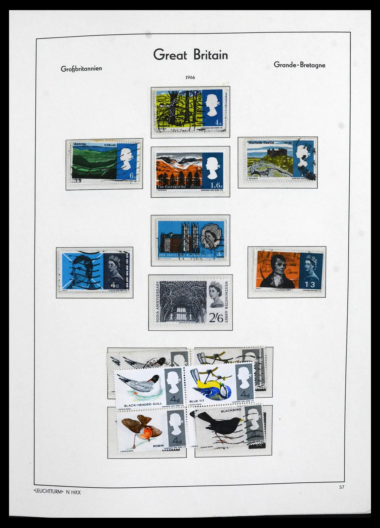 41845 0047 - Postzegelverzameling 41845 Engeland 1840-1978.