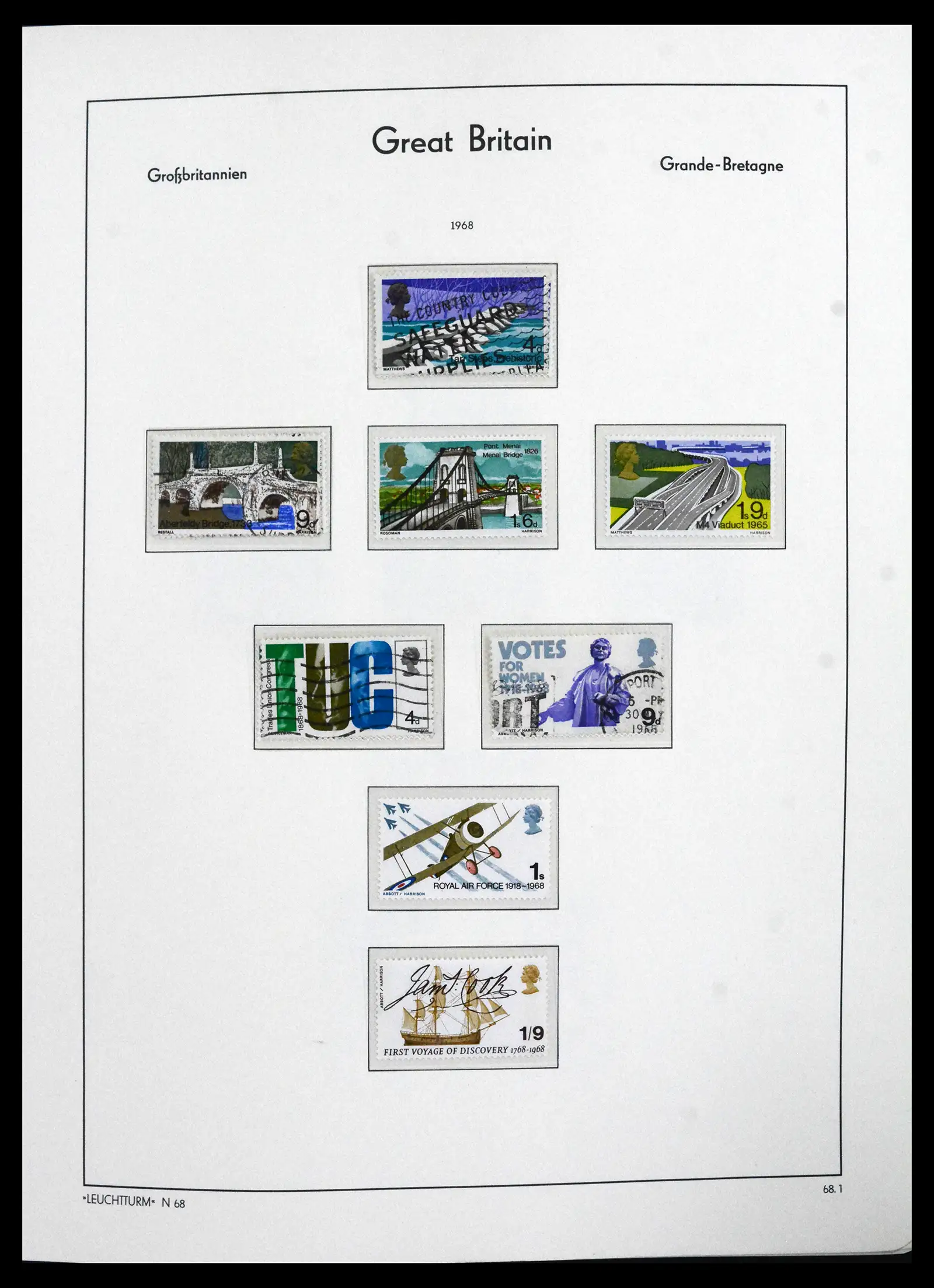 41845 0058 - Postzegelverzameling 41845 Engeland 1840-1978.