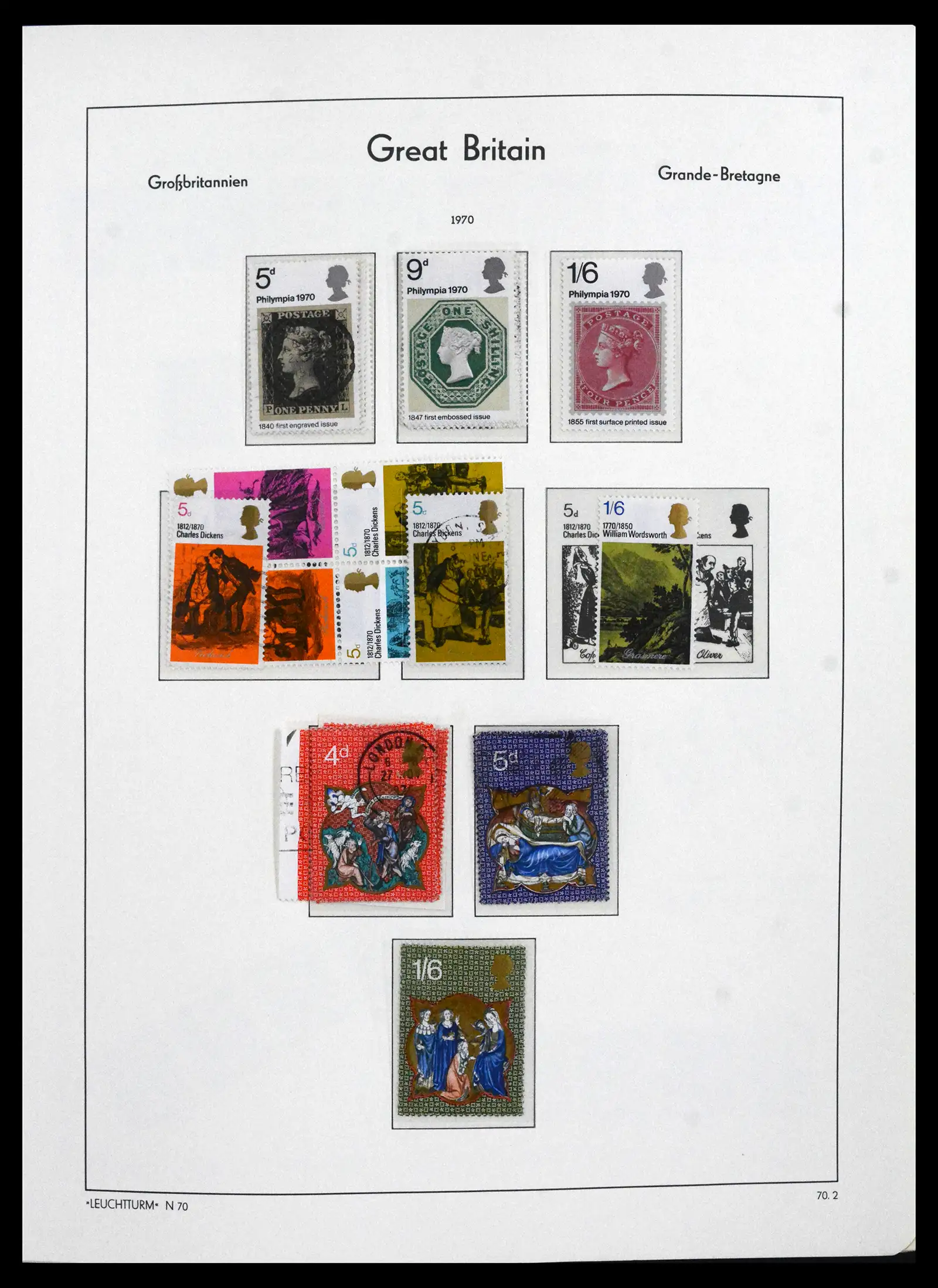 41845 0066 - Postzegelverzameling 41845 Engeland 1840-1978.