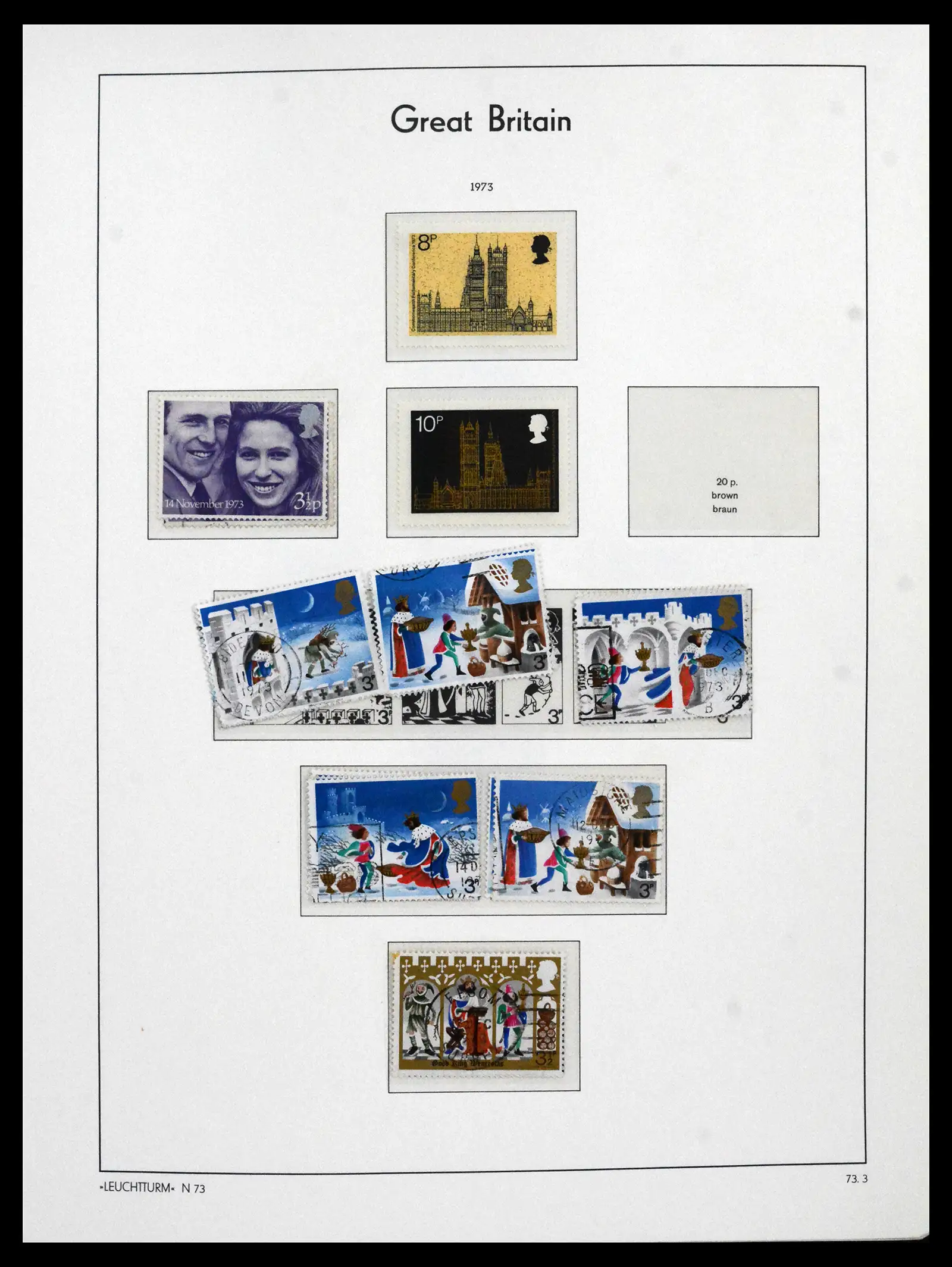 41845 0076 - Postzegelverzameling 41845 Engeland 1840-1978.