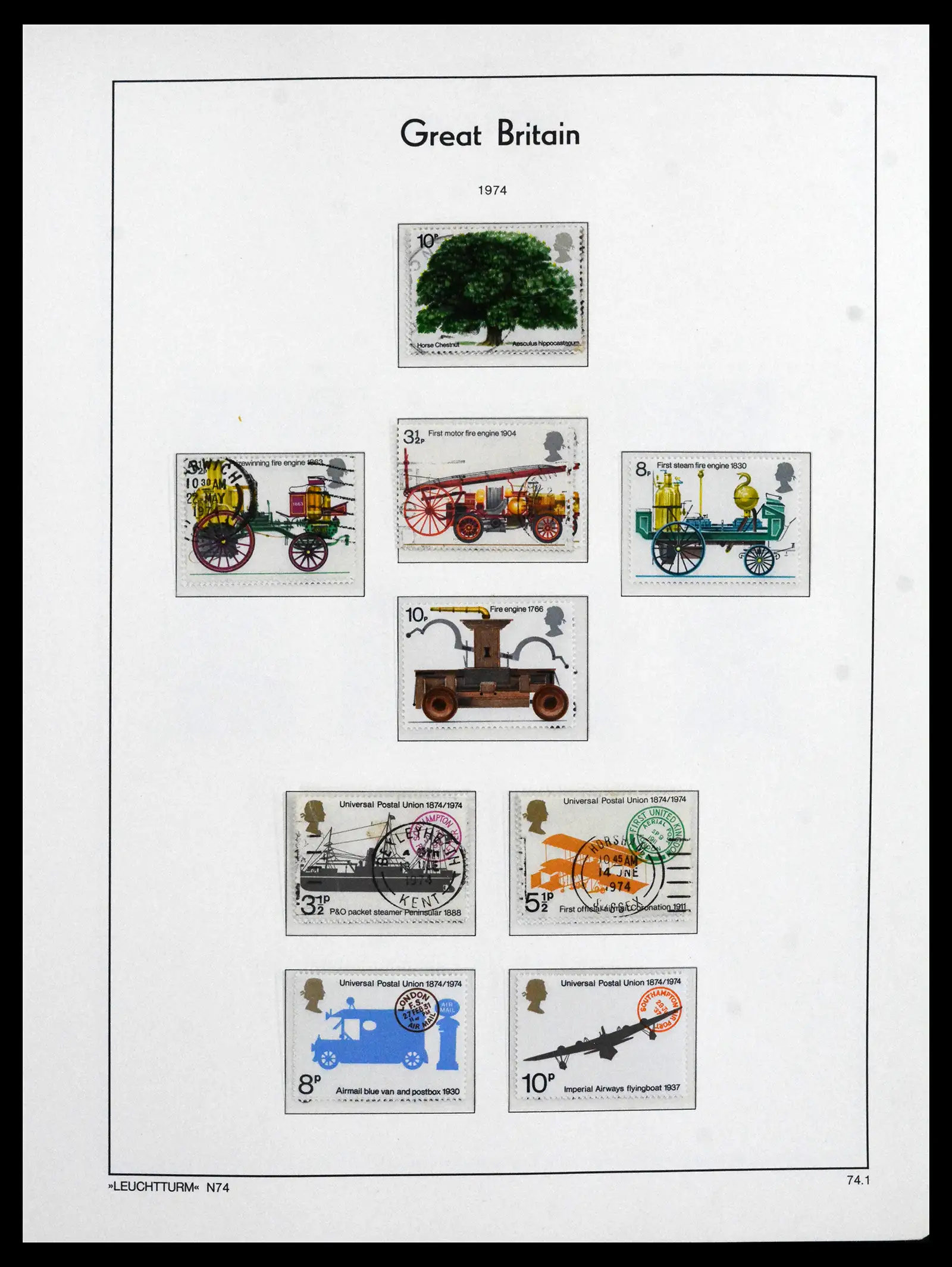41845 0078 - Postzegelverzameling 41845 Engeland 1840-1978.