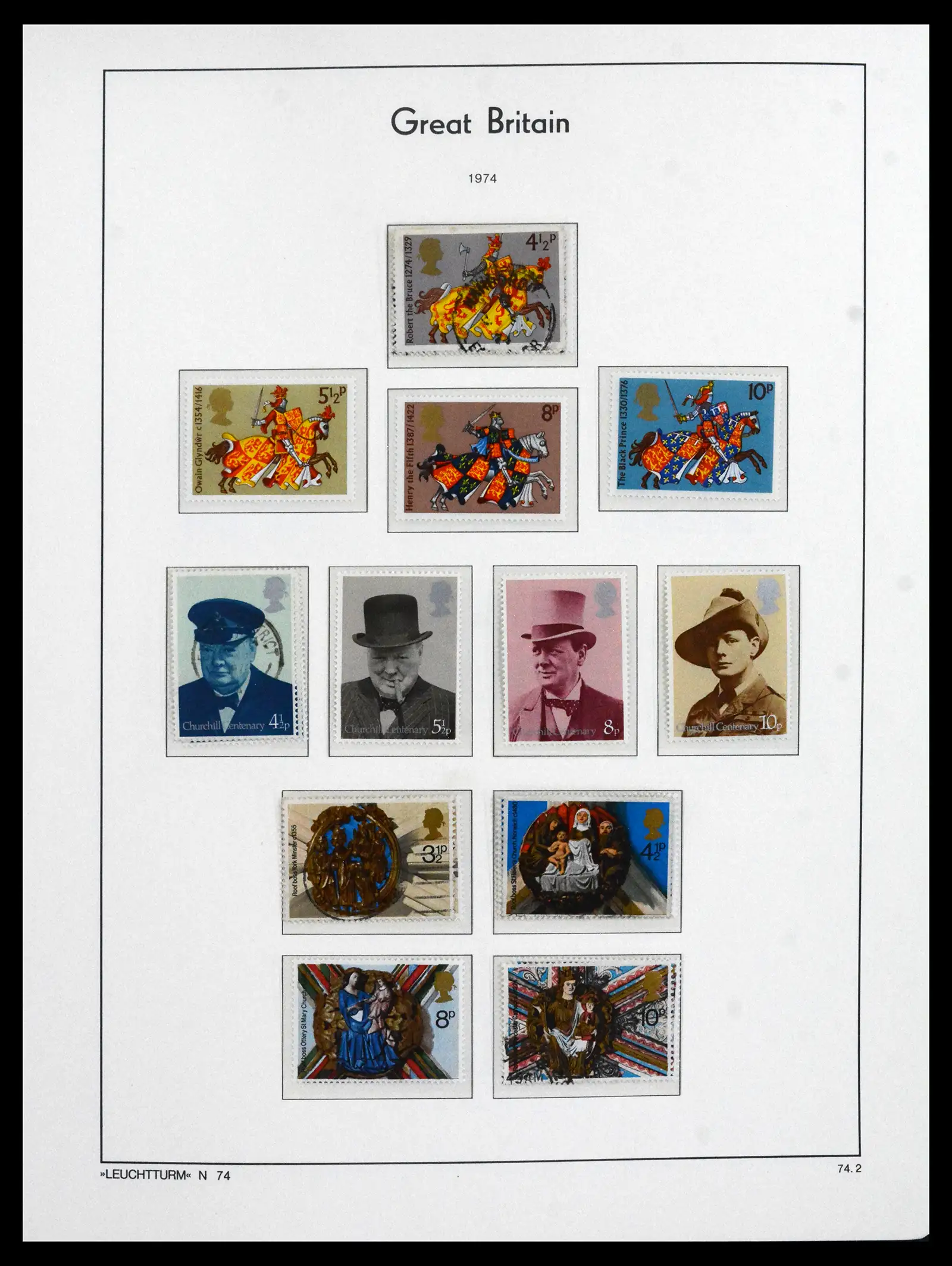 41845 0079 - Postzegelverzameling 41845 Engeland 1840-1978.