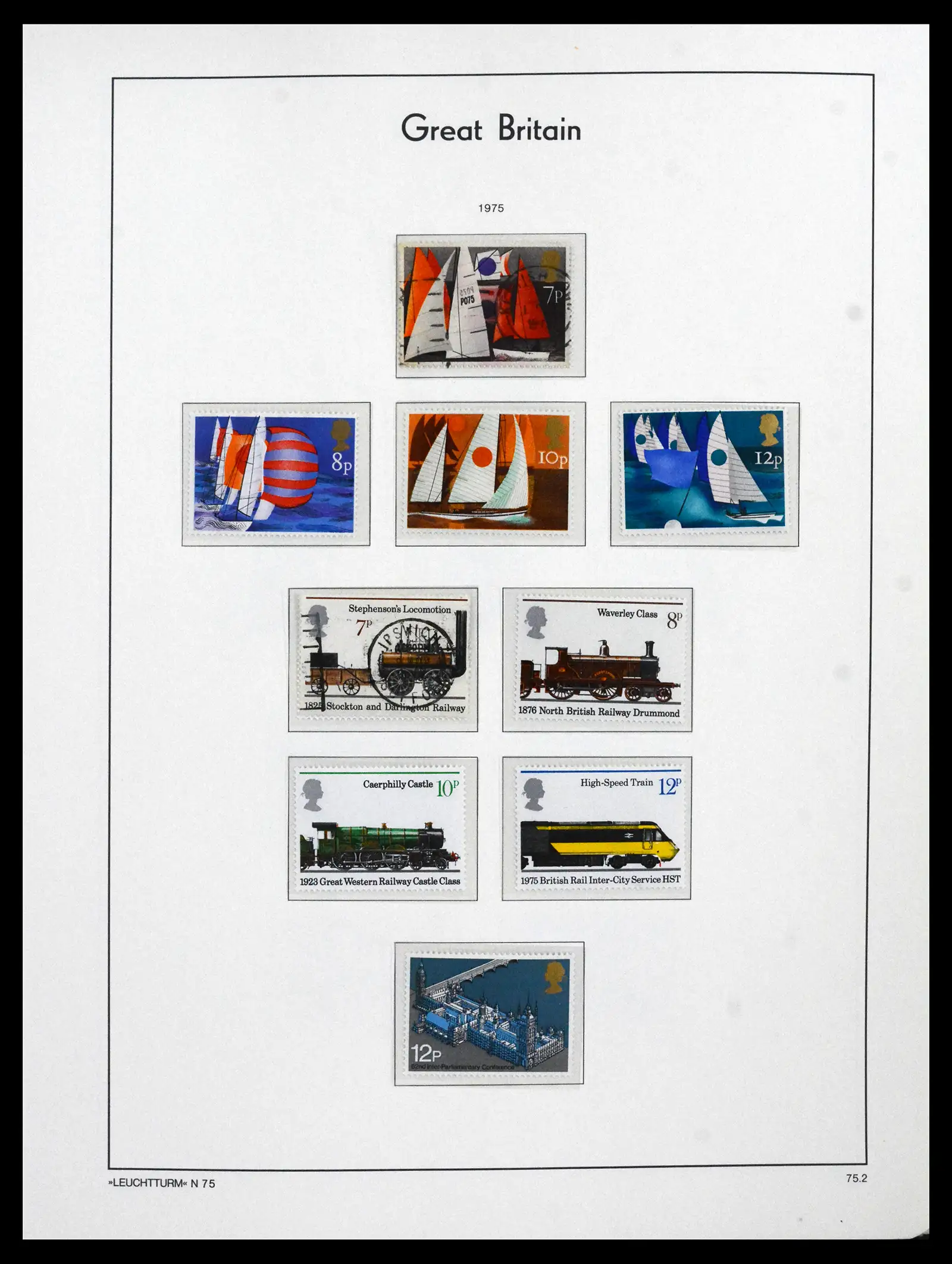 41845 0081 - Postzegelverzameling 41845 Engeland 1840-1978.