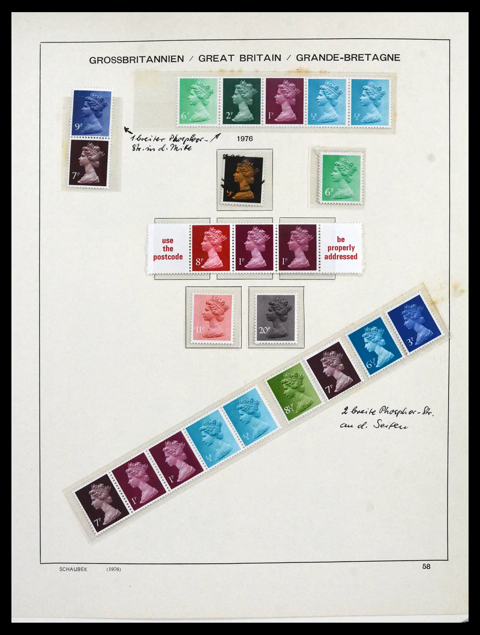41845 0083 - Postzegelverzameling 41845 Engeland 1840-1978.