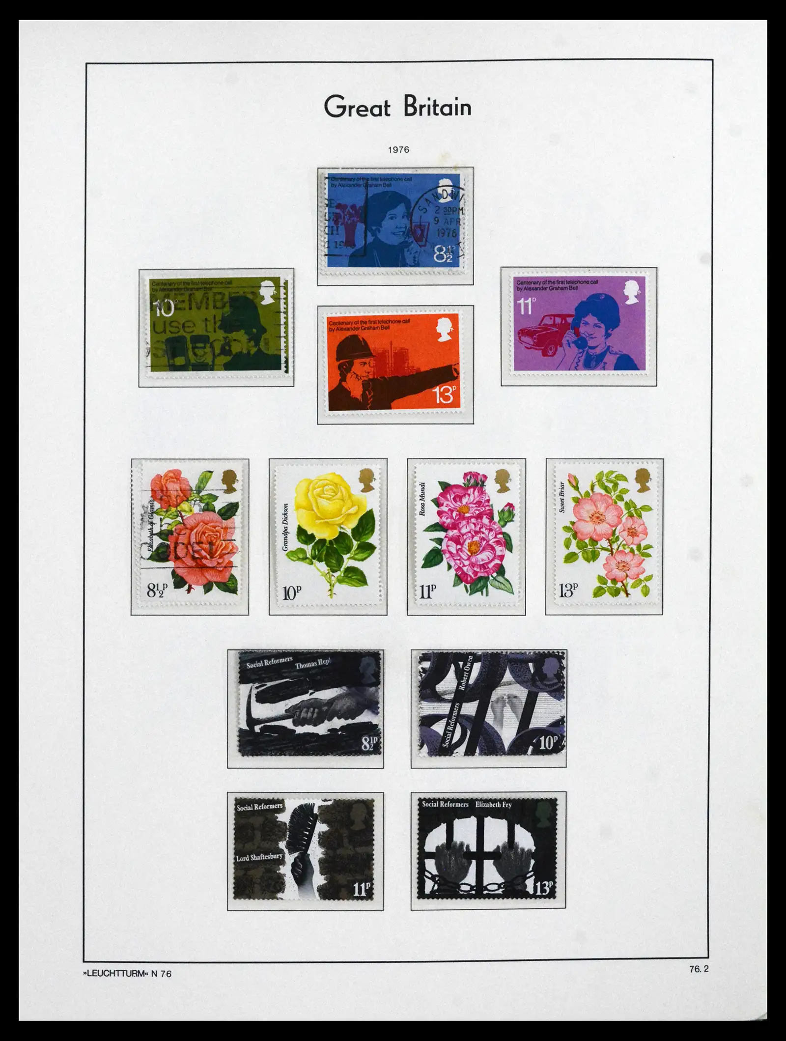 41845 0084 - Postzegelverzameling 41845 Engeland 1840-1978.
