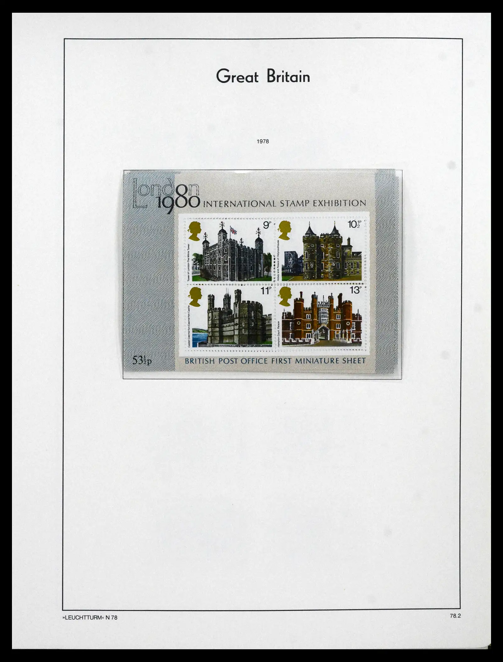 41845 0090 - Postzegelverzameling 41845 Engeland 1840-1978.
