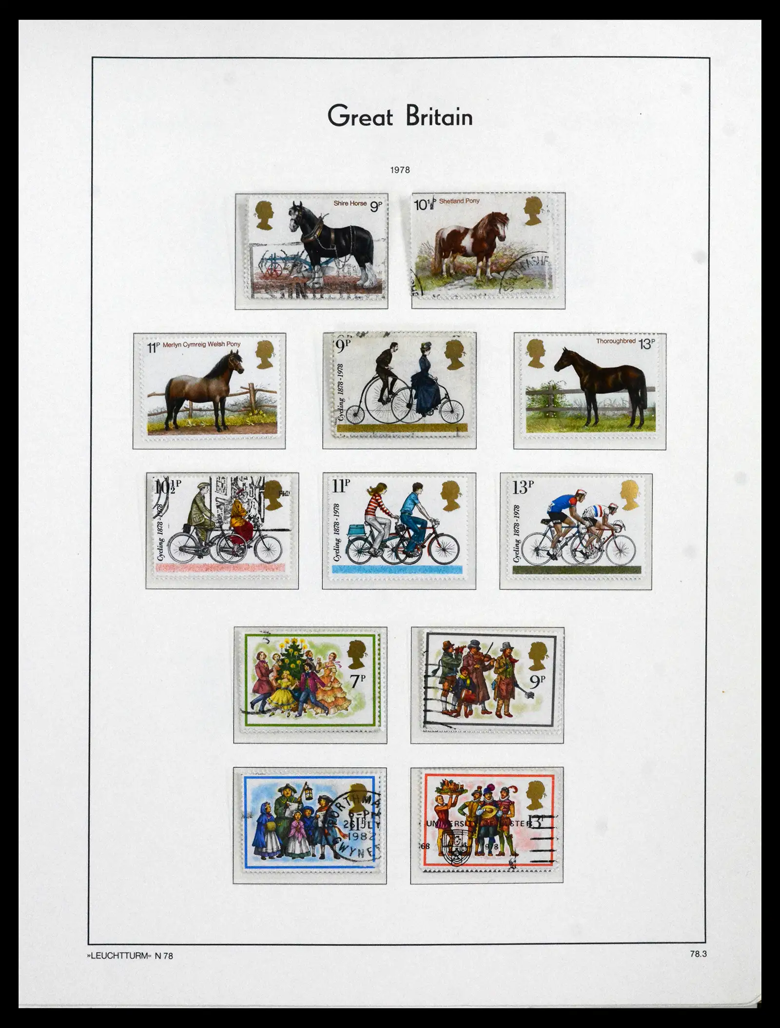 41845 0091 - Postzegelverzameling 41845 Engeland 1840-1978.