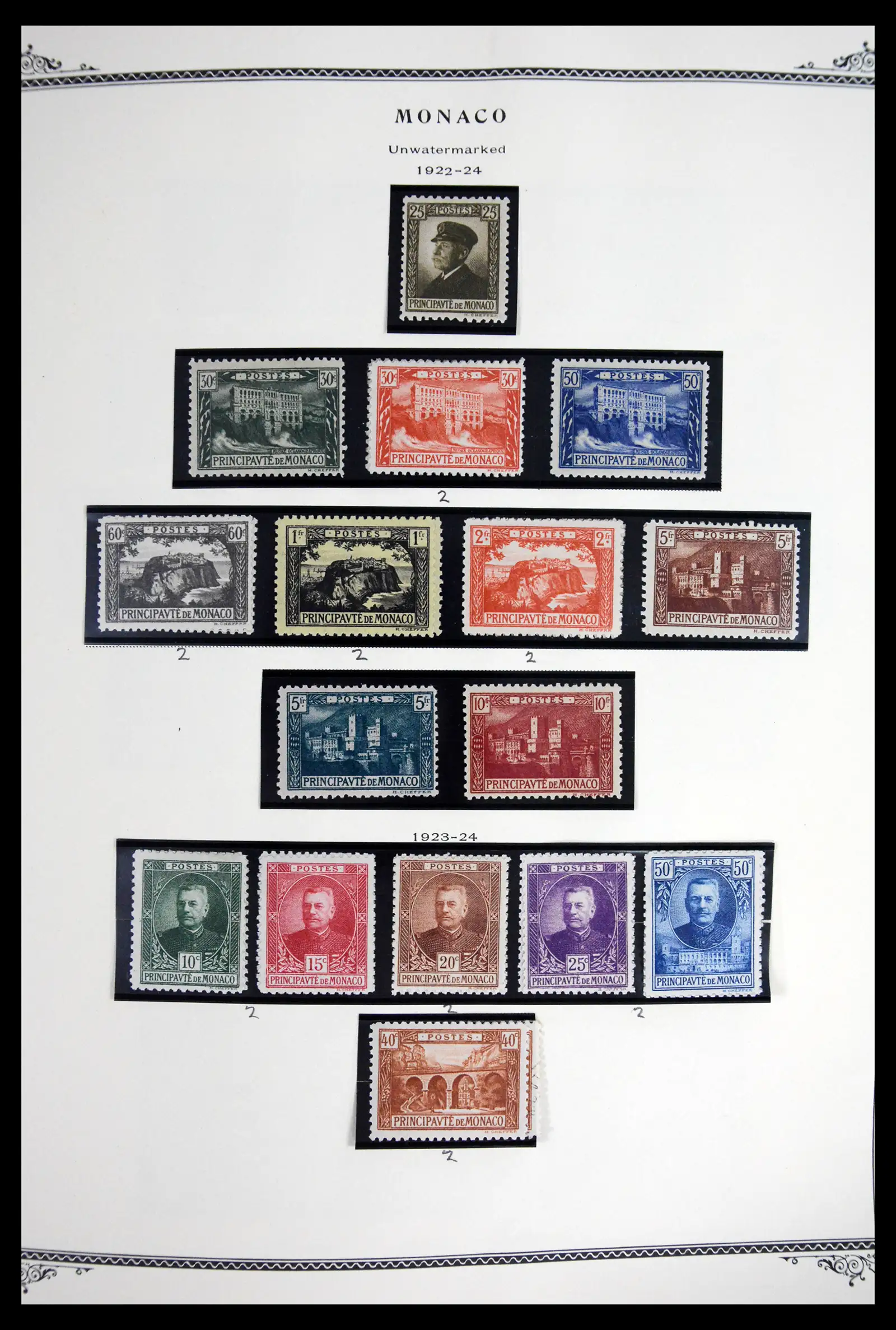 41846 0003 - Postzegelverzameling 41846 Monaco 1885-2014.