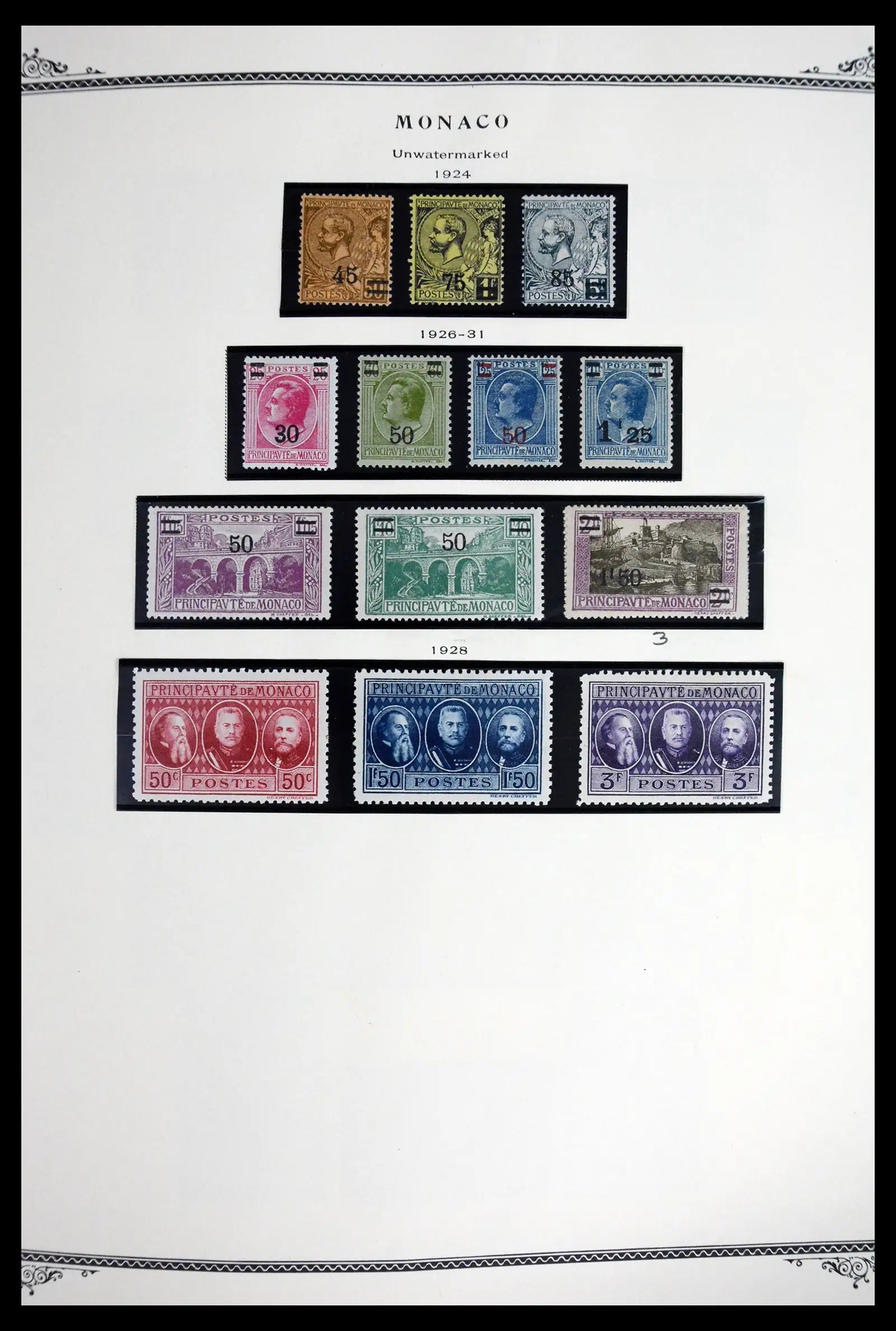 41846 0005 - Postzegelverzameling 41846 Monaco 1885-2014.