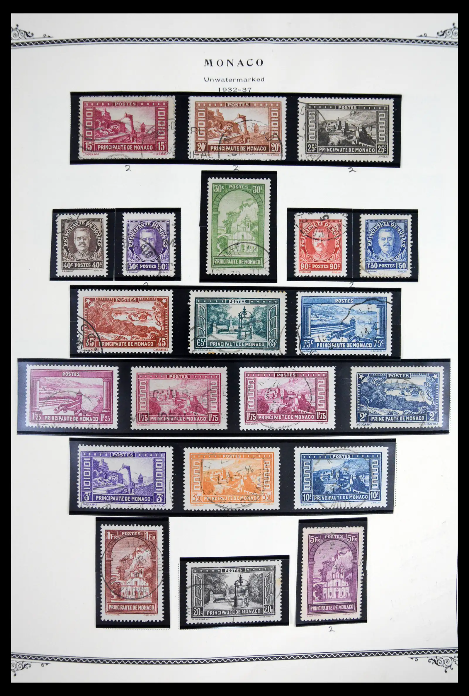 41846 0006 - Postzegelverzameling 41846 Monaco 1885-2014.