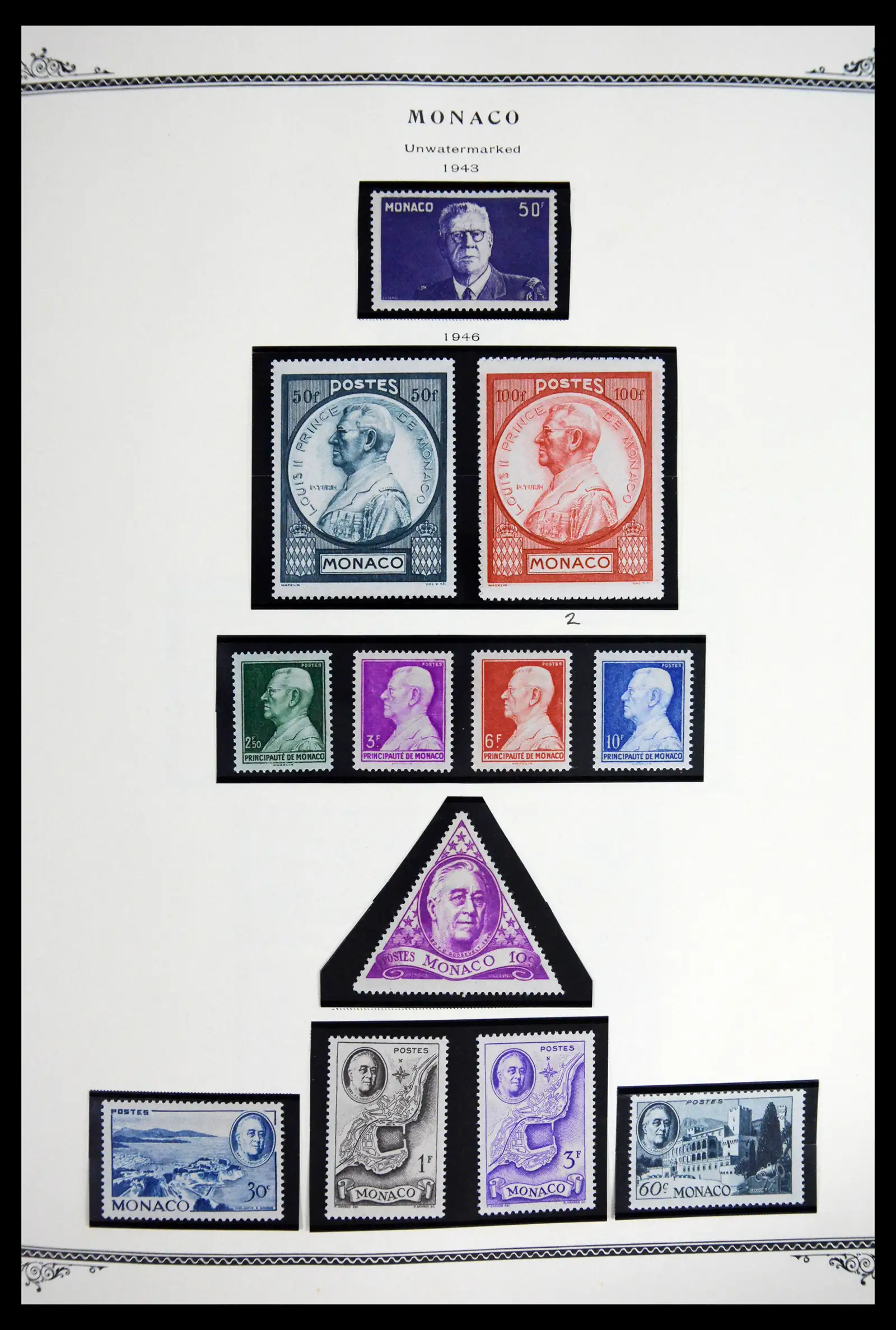 41846 0012 - Postzegelverzameling 41846 Monaco 1885-2014.