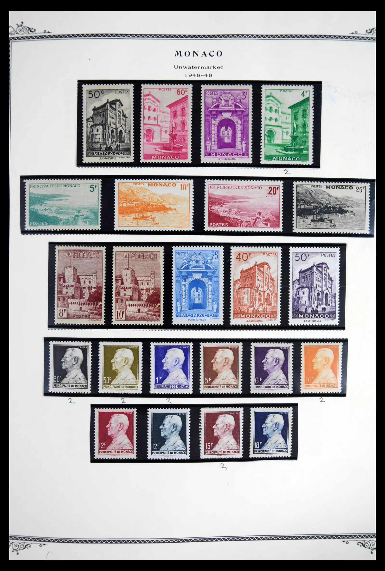 41846 0014 - Postzegelverzameling 41846 Monaco 1885-2014.