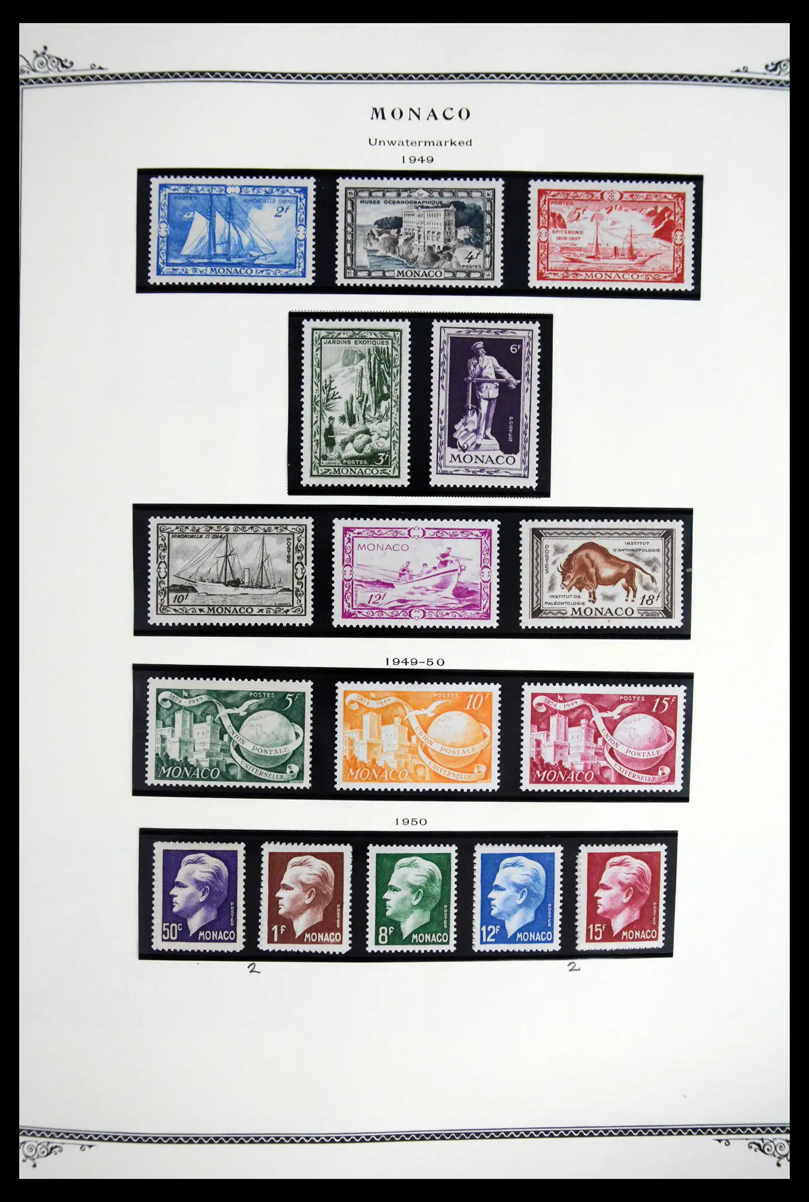 41846 0015 - Postzegelverzameling 41846 Monaco 1885-2014.
