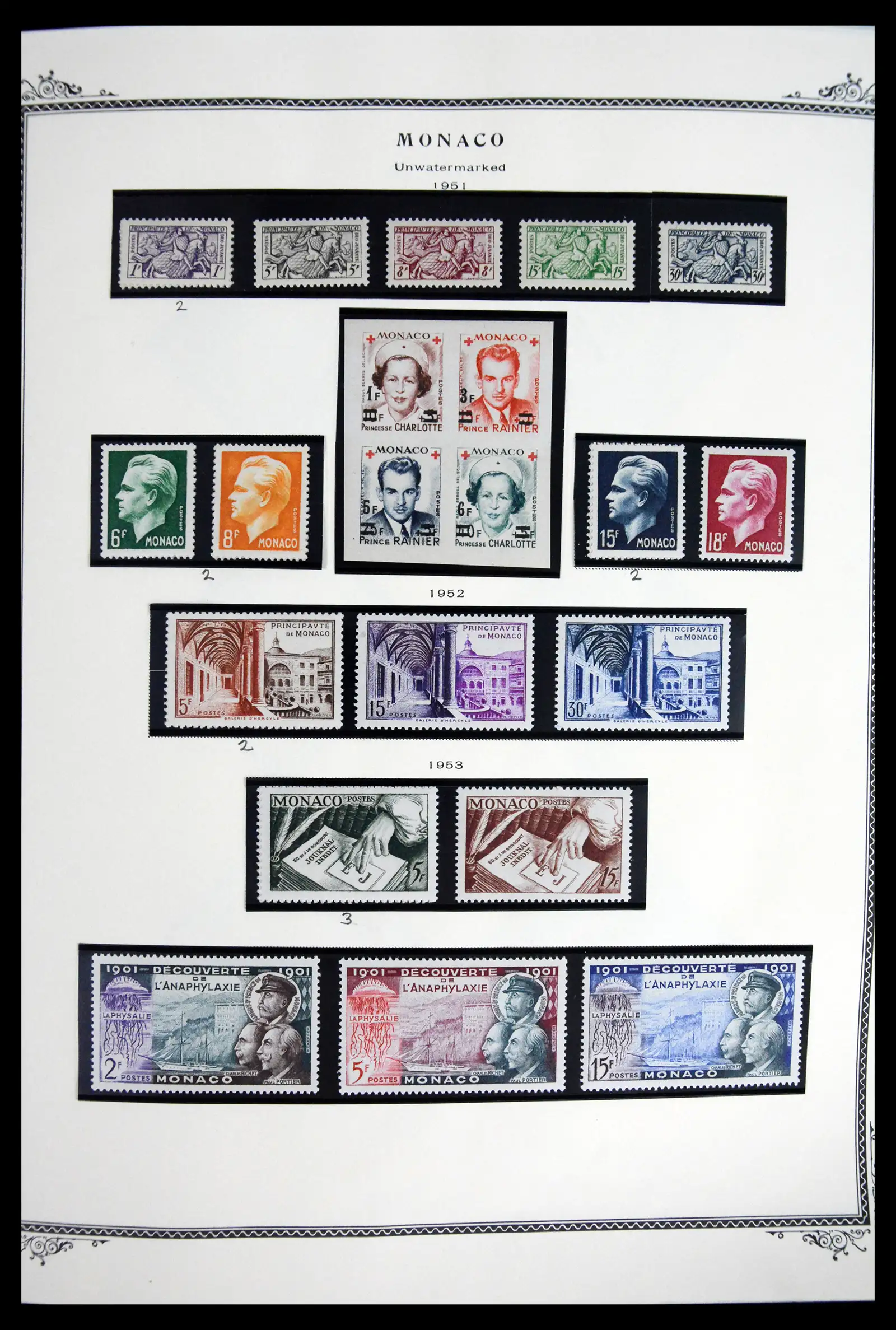 41846 0018 - Postzegelverzameling 41846 Monaco 1885-2014.