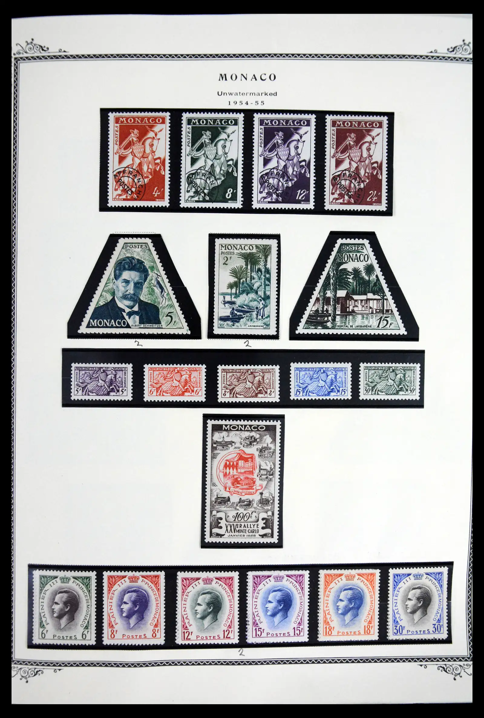 41846 0021 - Postzegelverzameling 41846 Monaco 1885-2014.