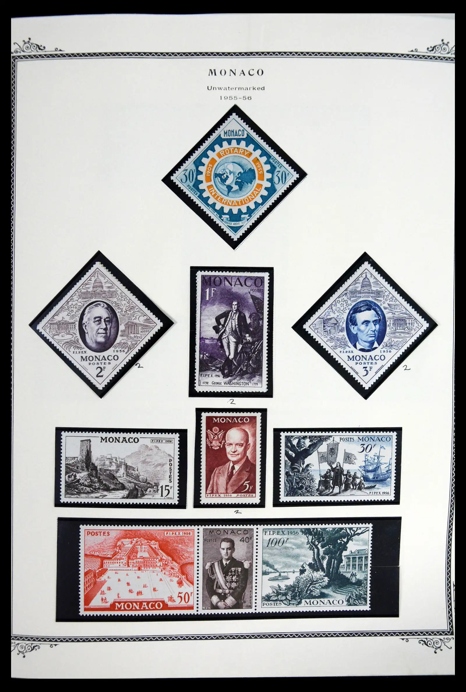41846 0023 - Postzegelverzameling 41846 Monaco 1885-2014.