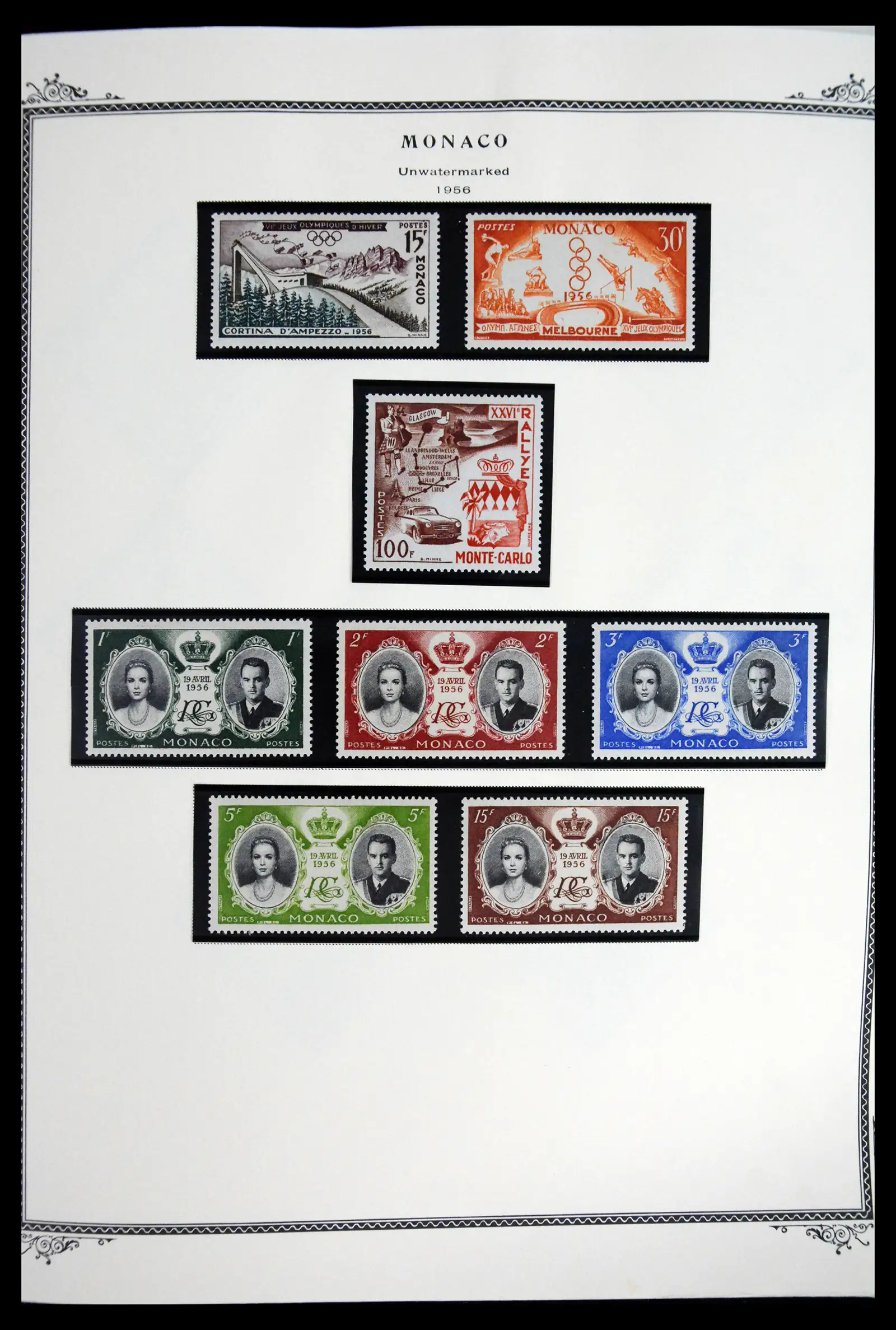 41846 0024 - Postzegelverzameling 41846 Monaco 1885-2014.