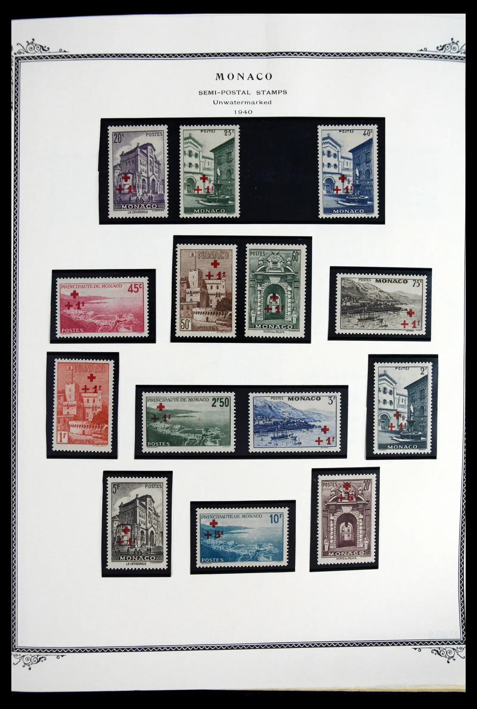 41846 0033 - Postzegelverzameling 41846 Monaco 1885-2014.