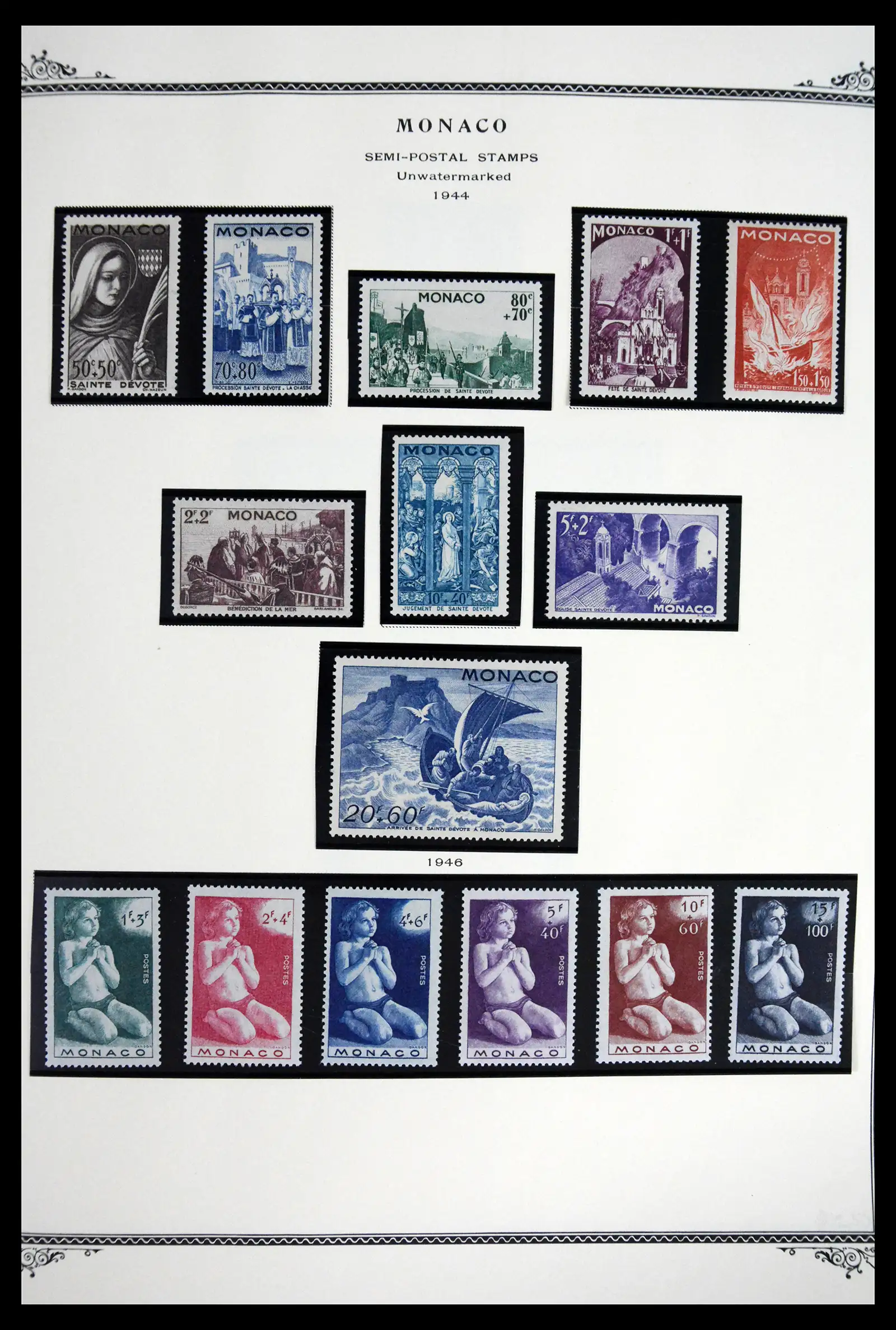 41846 0036 - Postzegelverzameling 41846 Monaco 1885-2014.