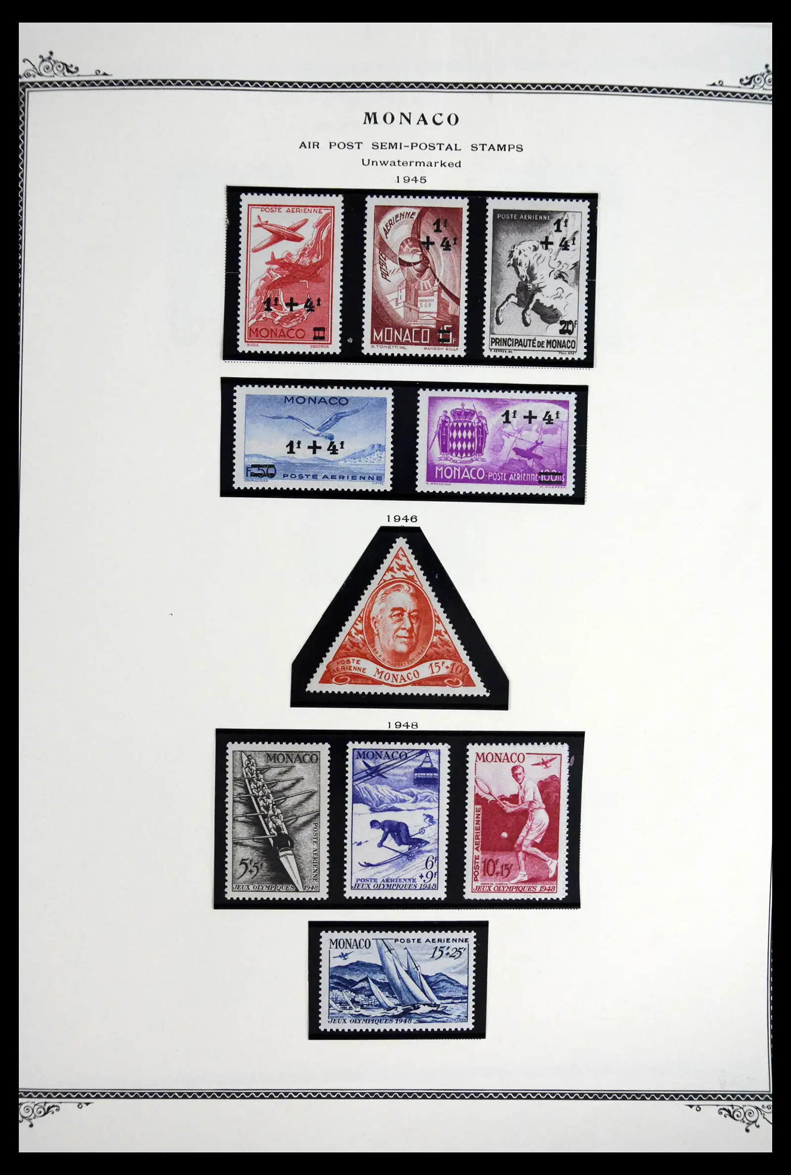 41846 0045 - Postzegelverzameling 41846 Monaco 1885-2014.