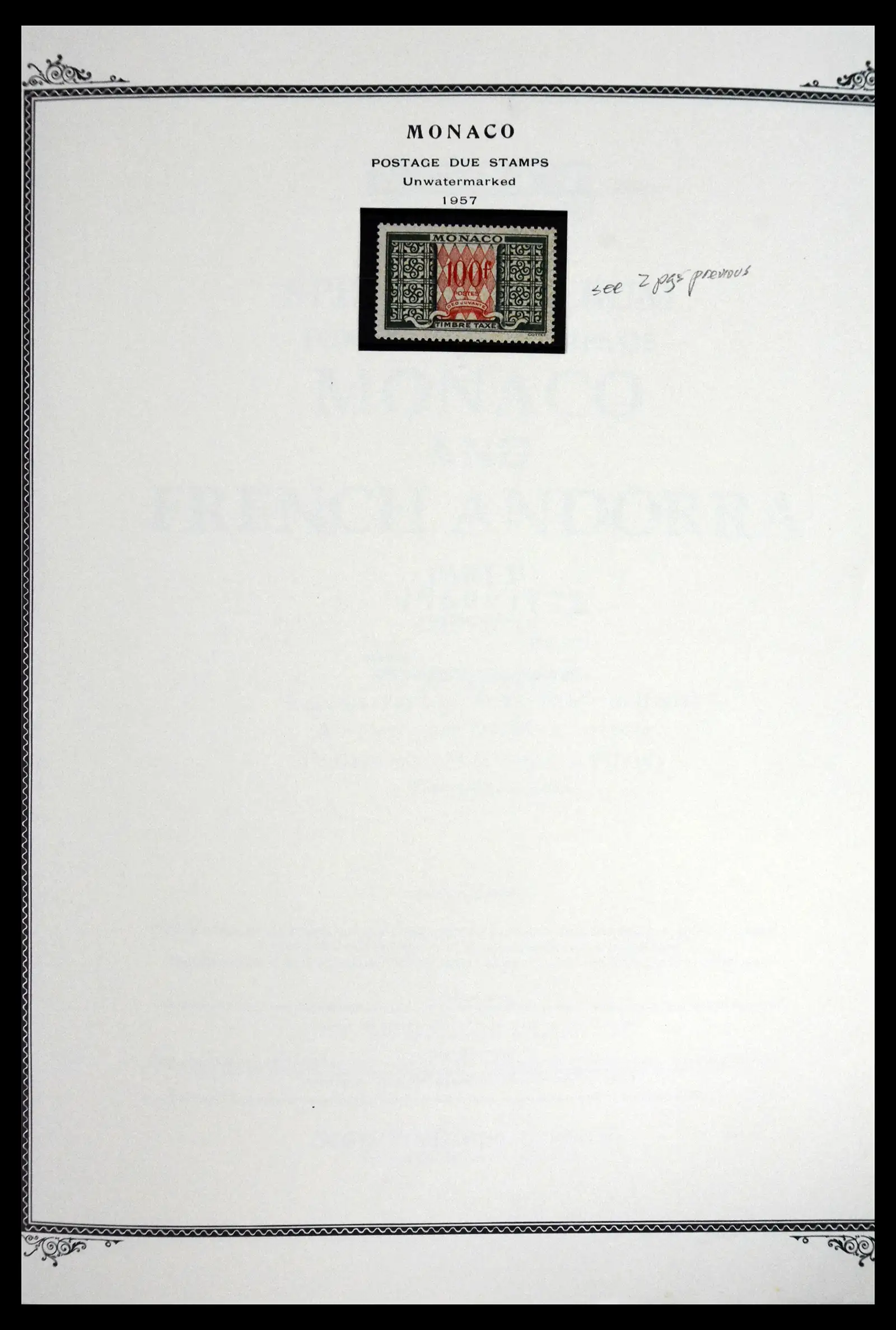 41846 0050 - Postzegelverzameling 41846 Monaco 1885-2014.