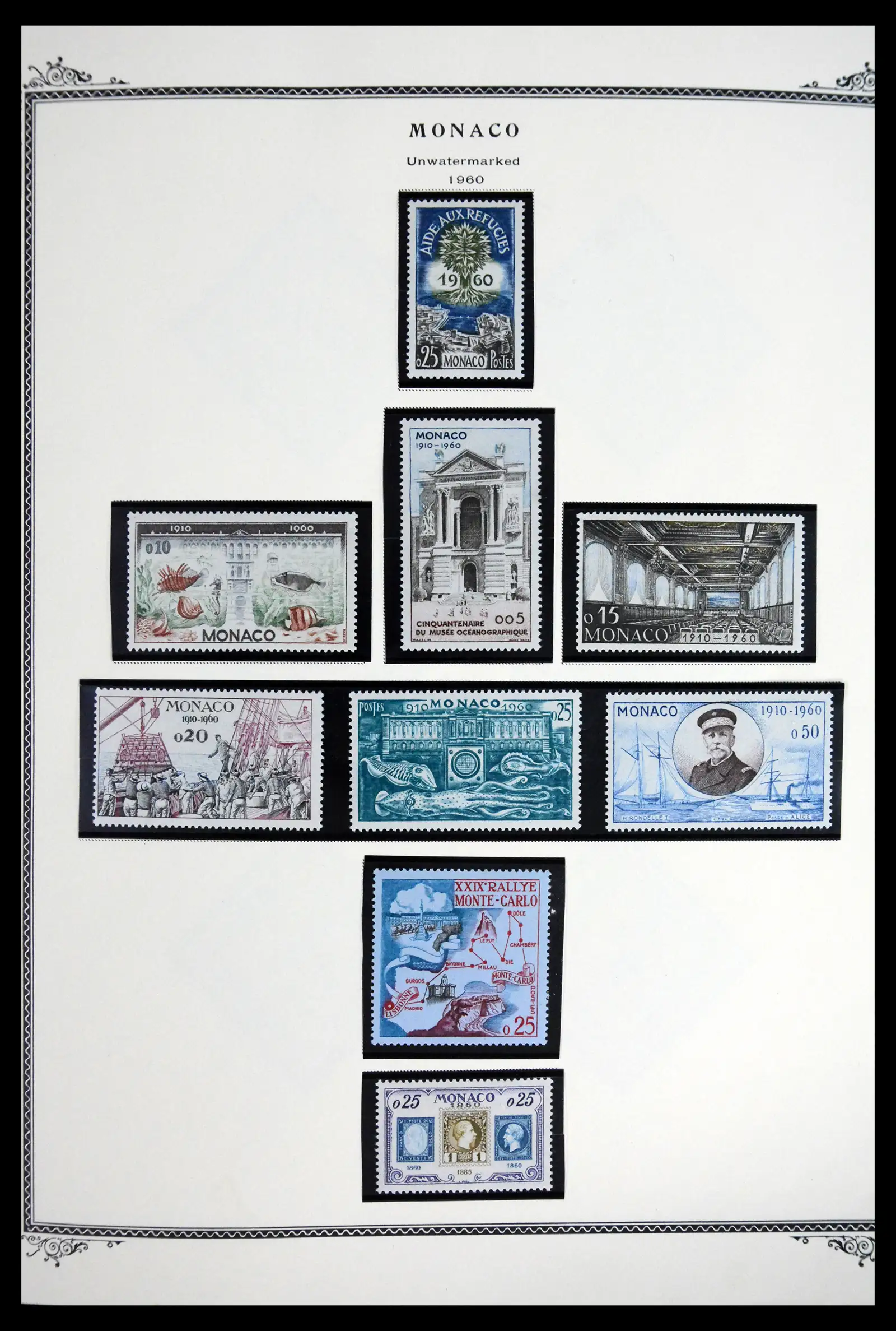 41846 0051 - Postzegelverzameling 41846 Monaco 1885-2014.