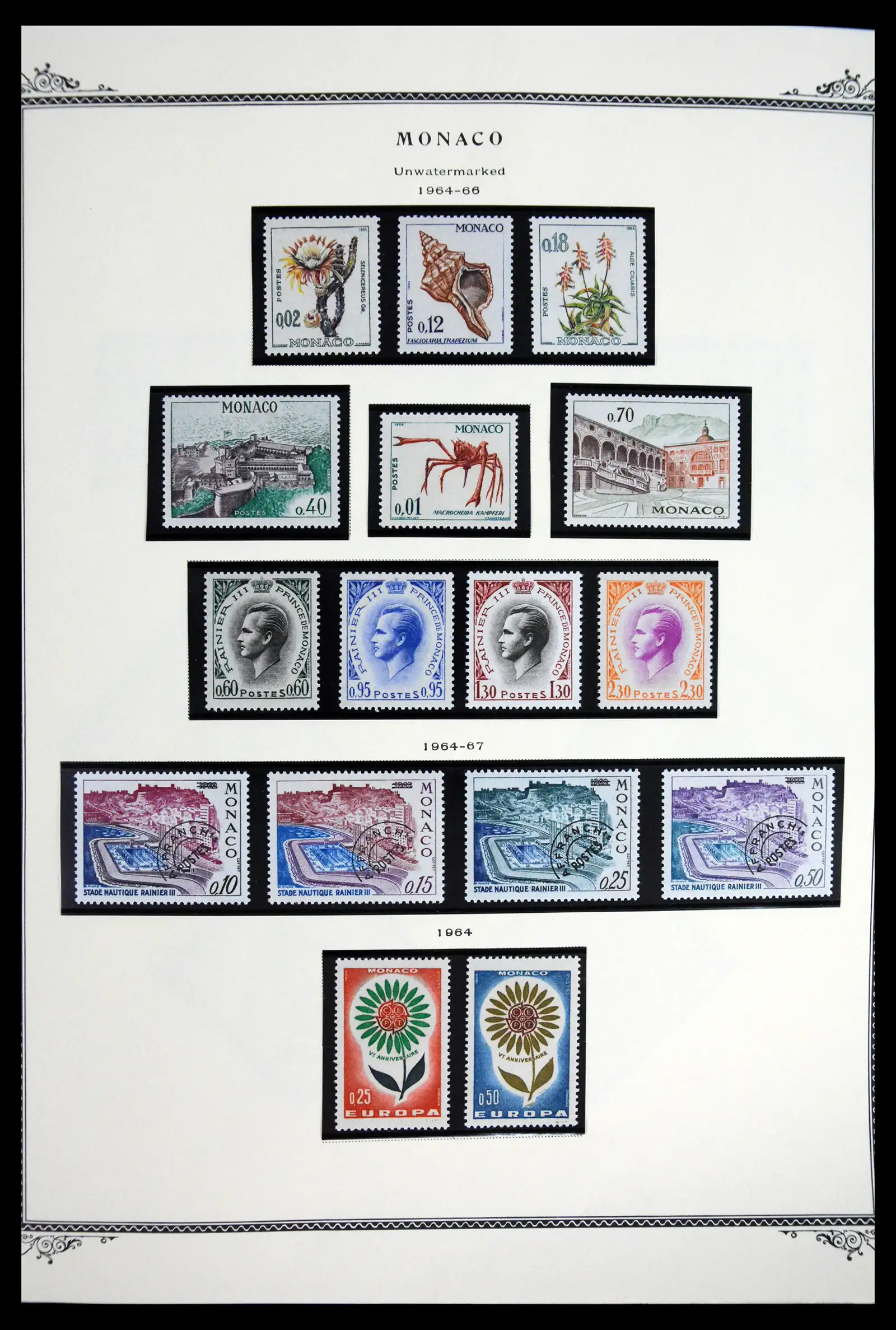 41846 0062 - Postzegelverzameling 41846 Monaco 1885-2014.