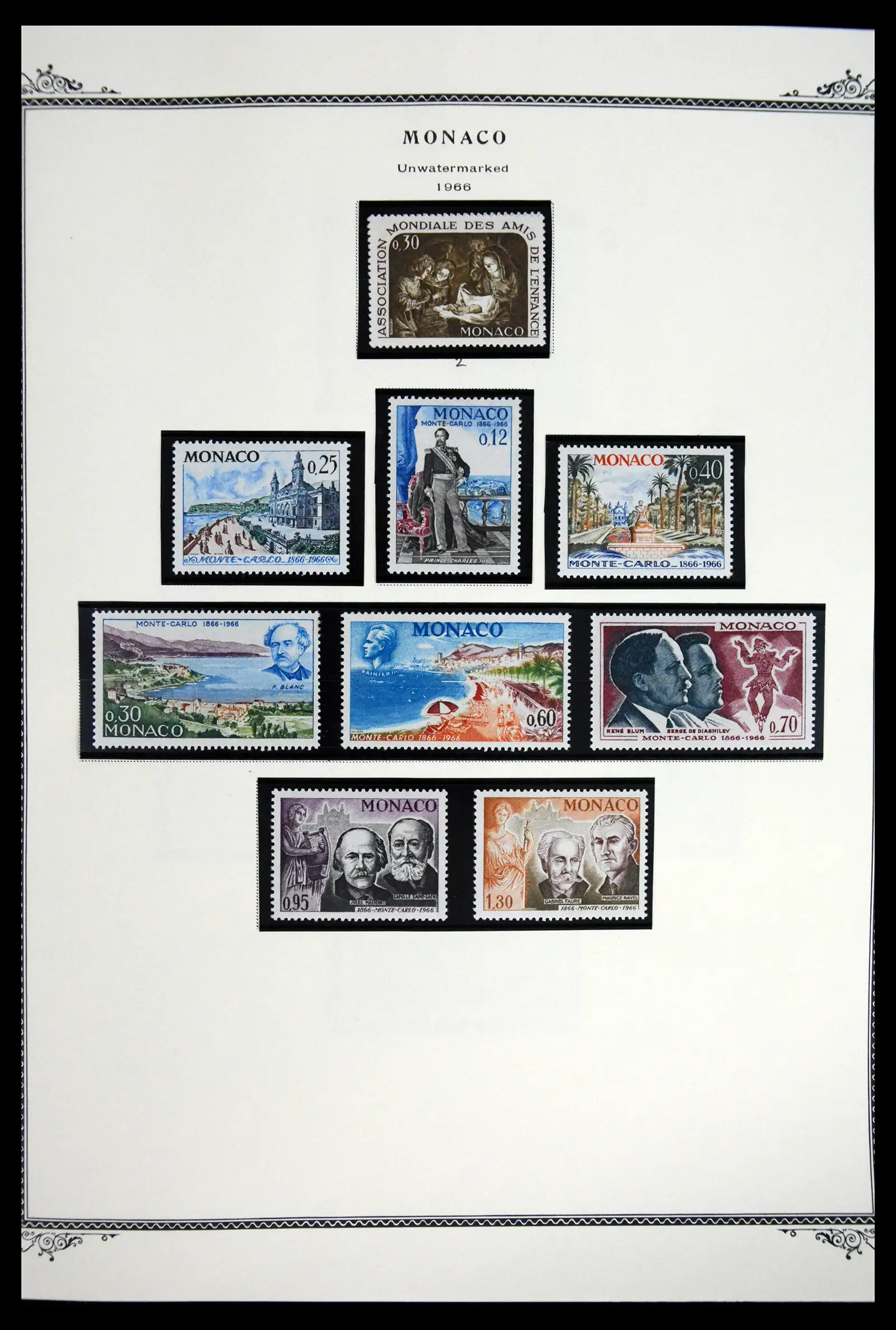 41846 0066 - Postzegelverzameling 41846 Monaco 1885-2014.
