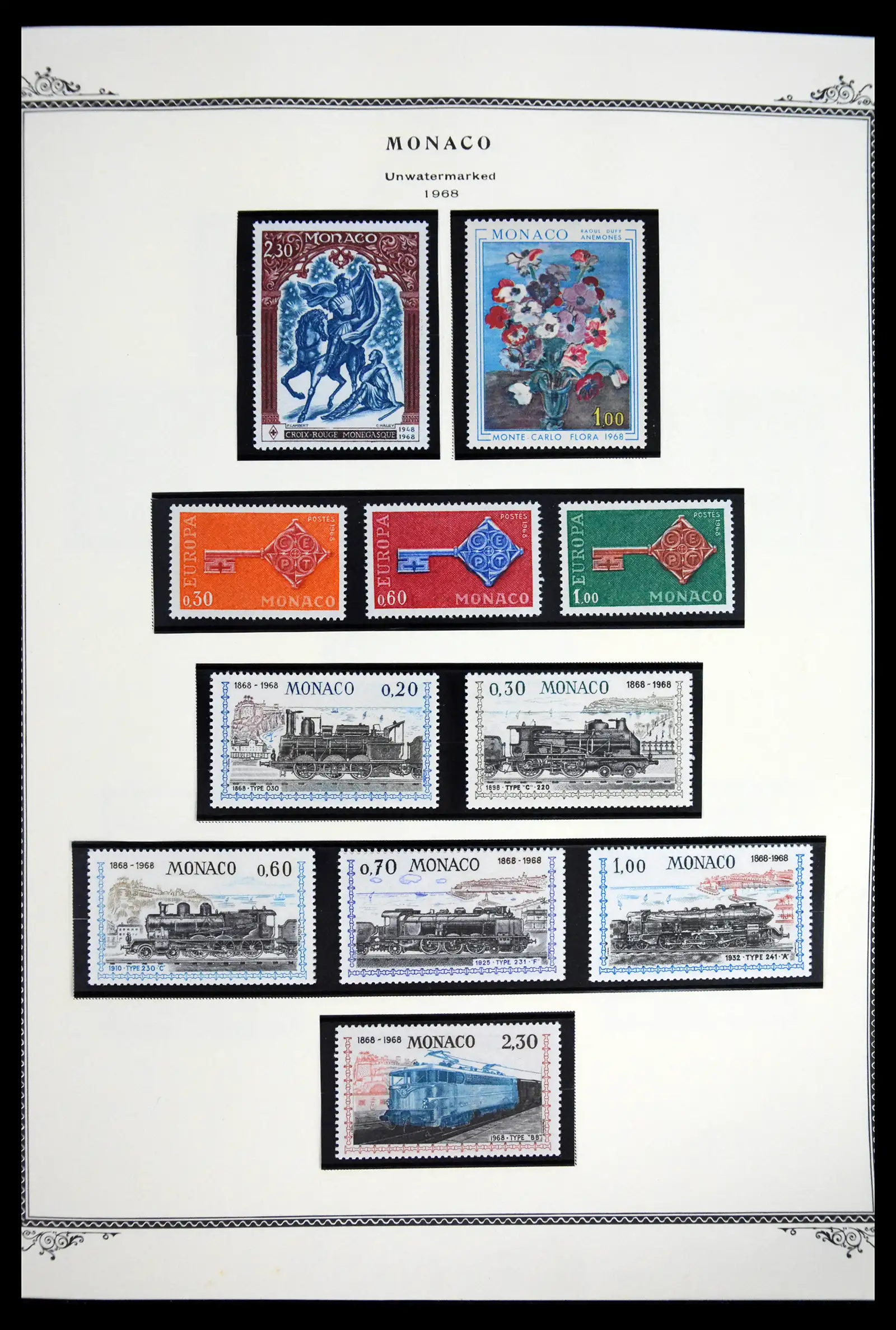 41846 0071 - Postzegelverzameling 41846 Monaco 1885-2014.