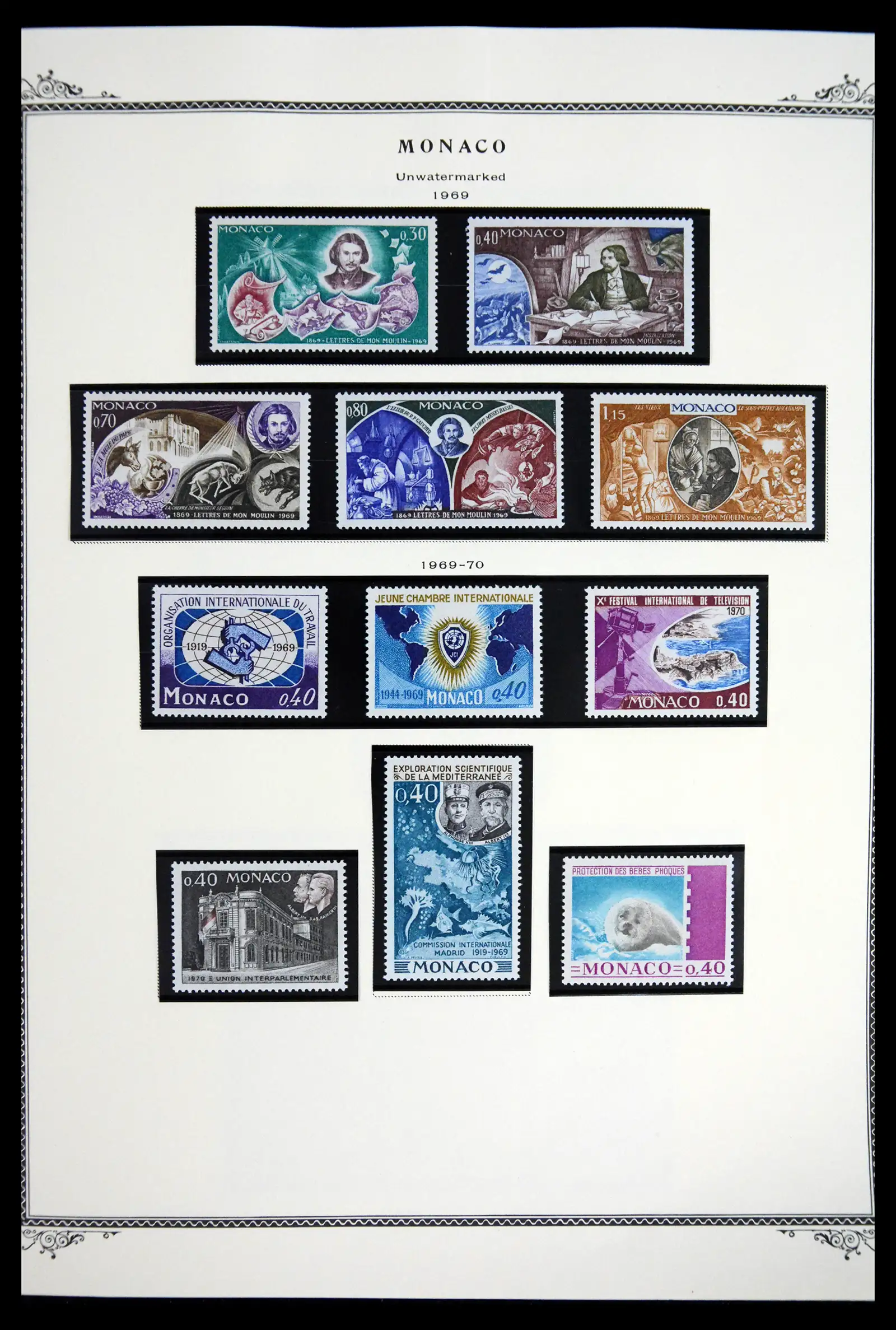 41846 0076 - Postzegelverzameling 41846 Monaco 1885-2014.