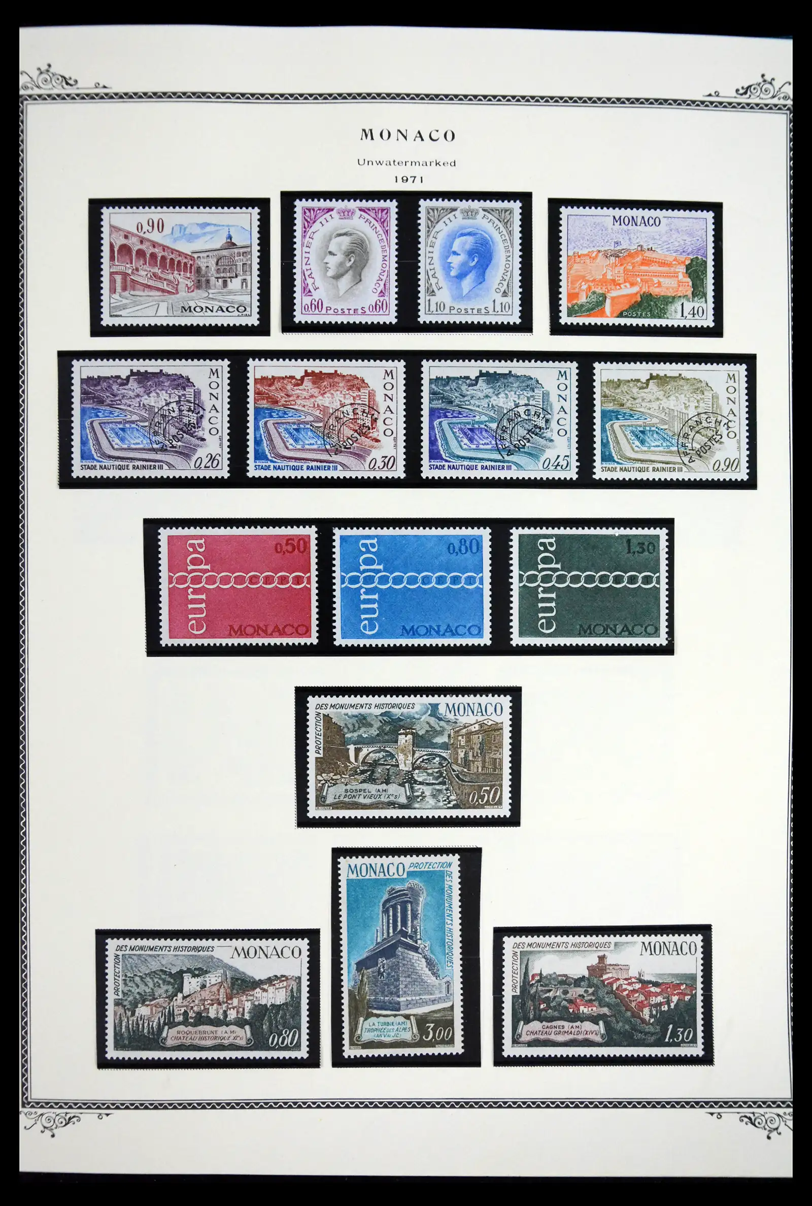 41846 0080 - Postzegelverzameling 41846 Monaco 1885-2014.