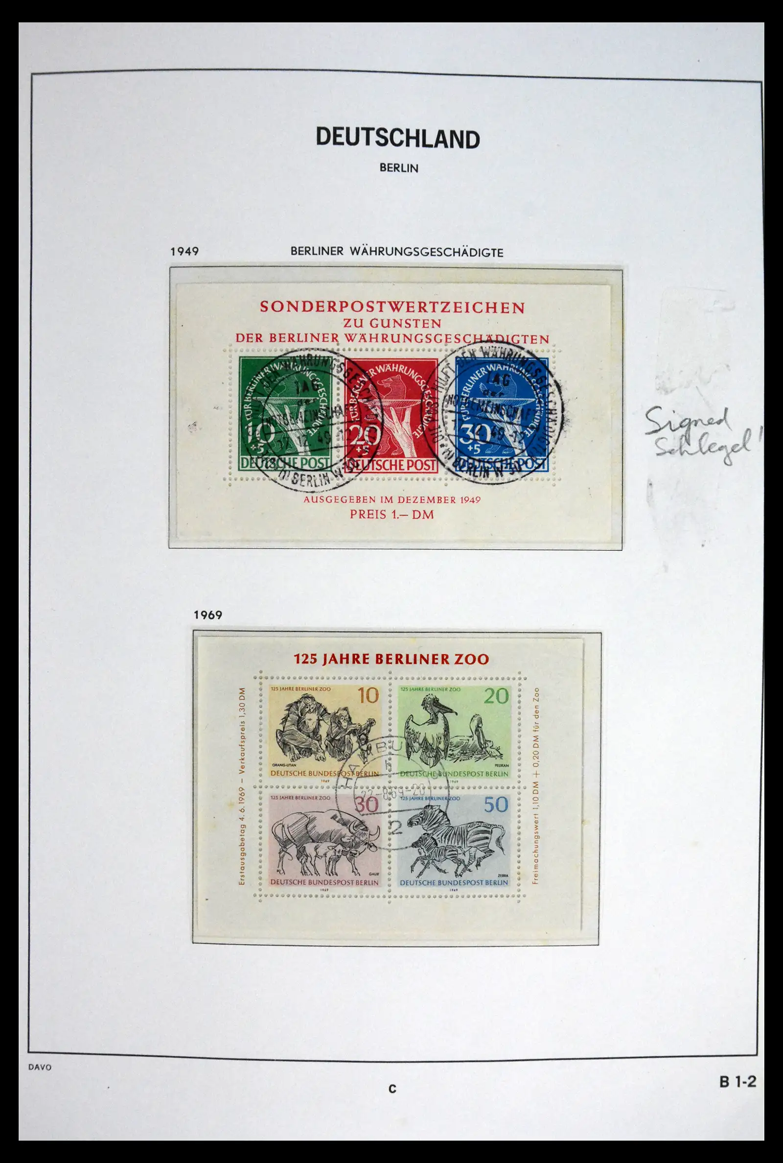 41848 0004 - Stamp collection 41848 Berlin complete used 1948-1990.