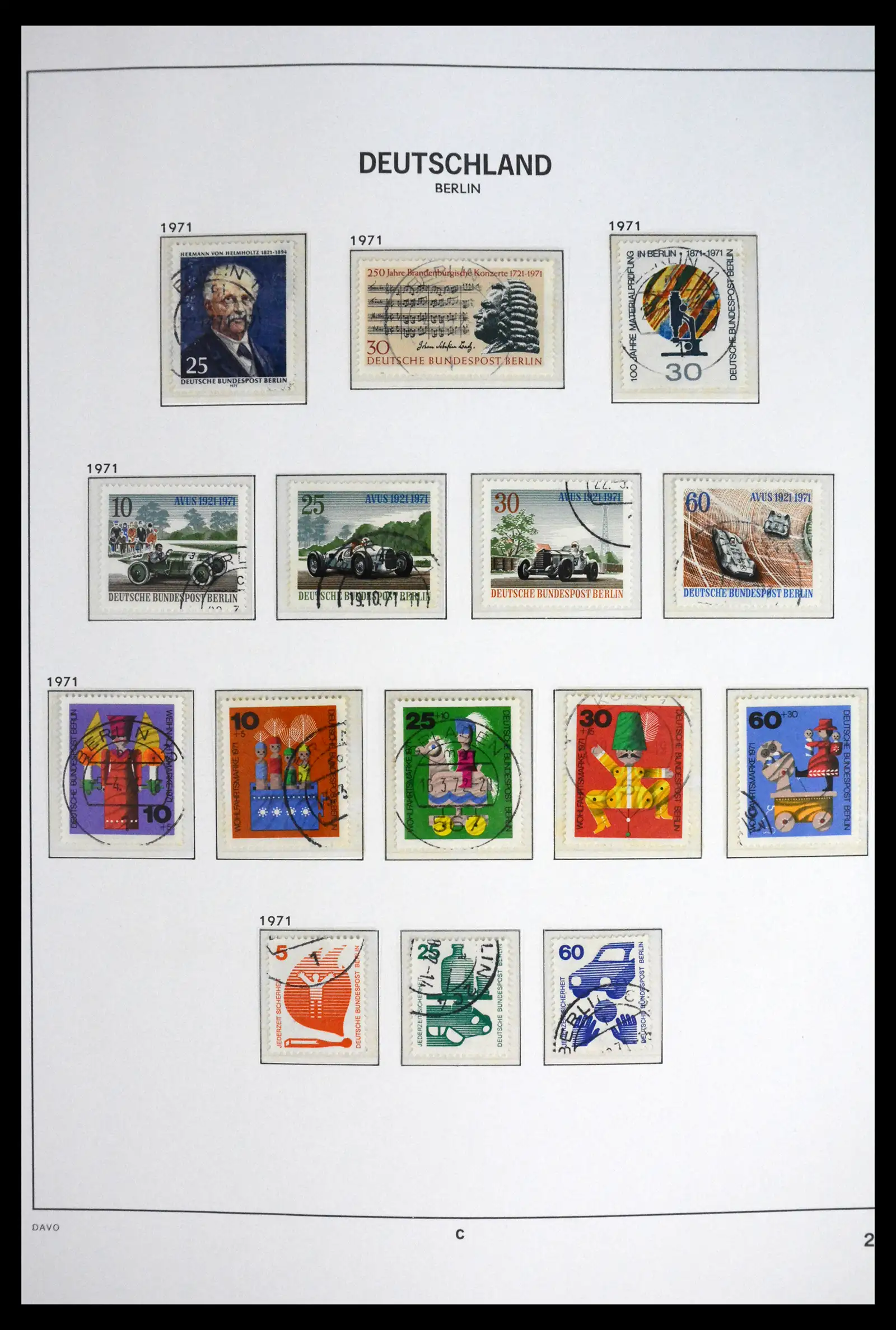 41848 0026 - Postzegelverzameling 41848 Berlijn compleet gebruikt 1948-1990.