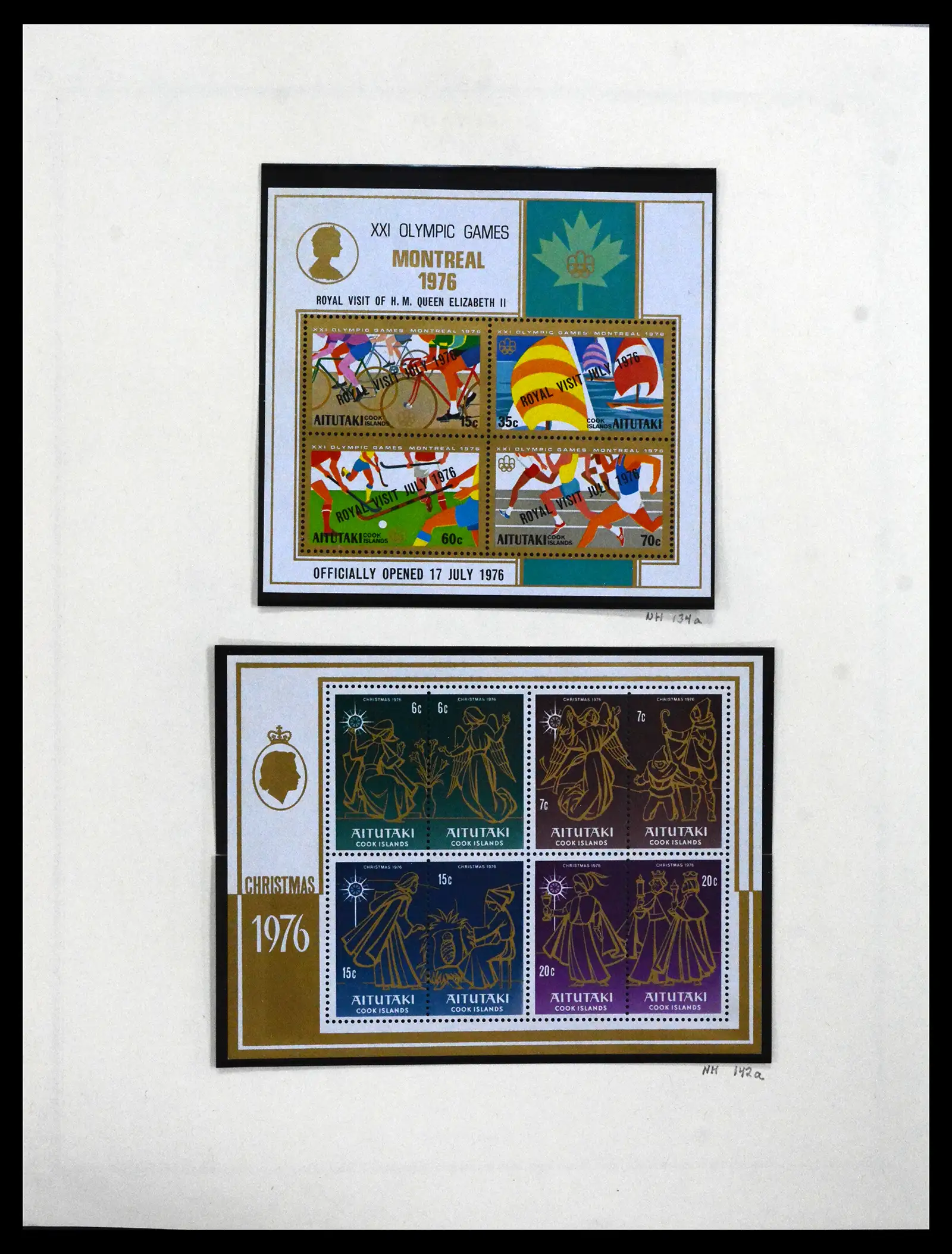 41849 0016 - Postzegelverzameling 41849 Engelse koloniën in de Pacific 1902-198.