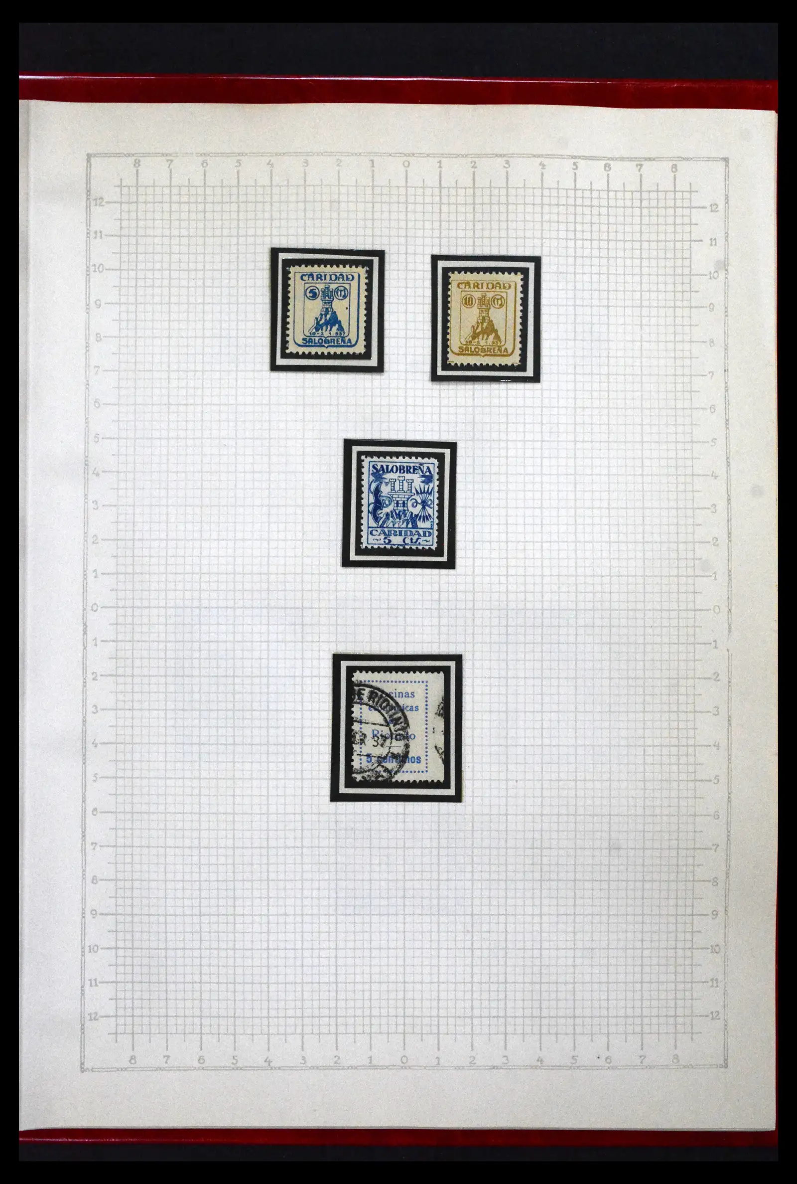 41850 0083 - Postzegelverzameling 41850 Spanje burgeroorlog 1936-1939.