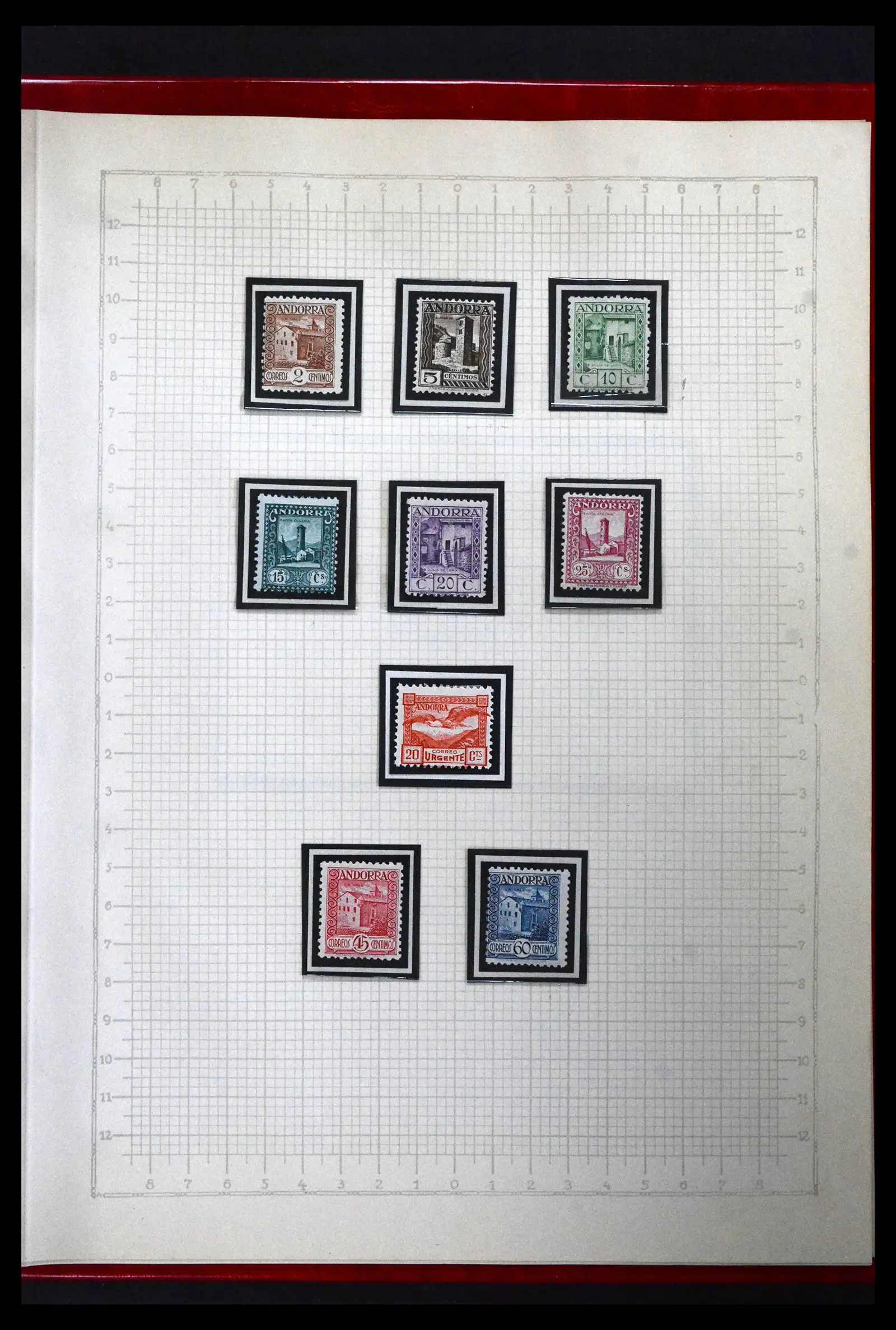 41850 0098 - Postzegelverzameling 41850 Spanje burgeroorlog 1936-1939.