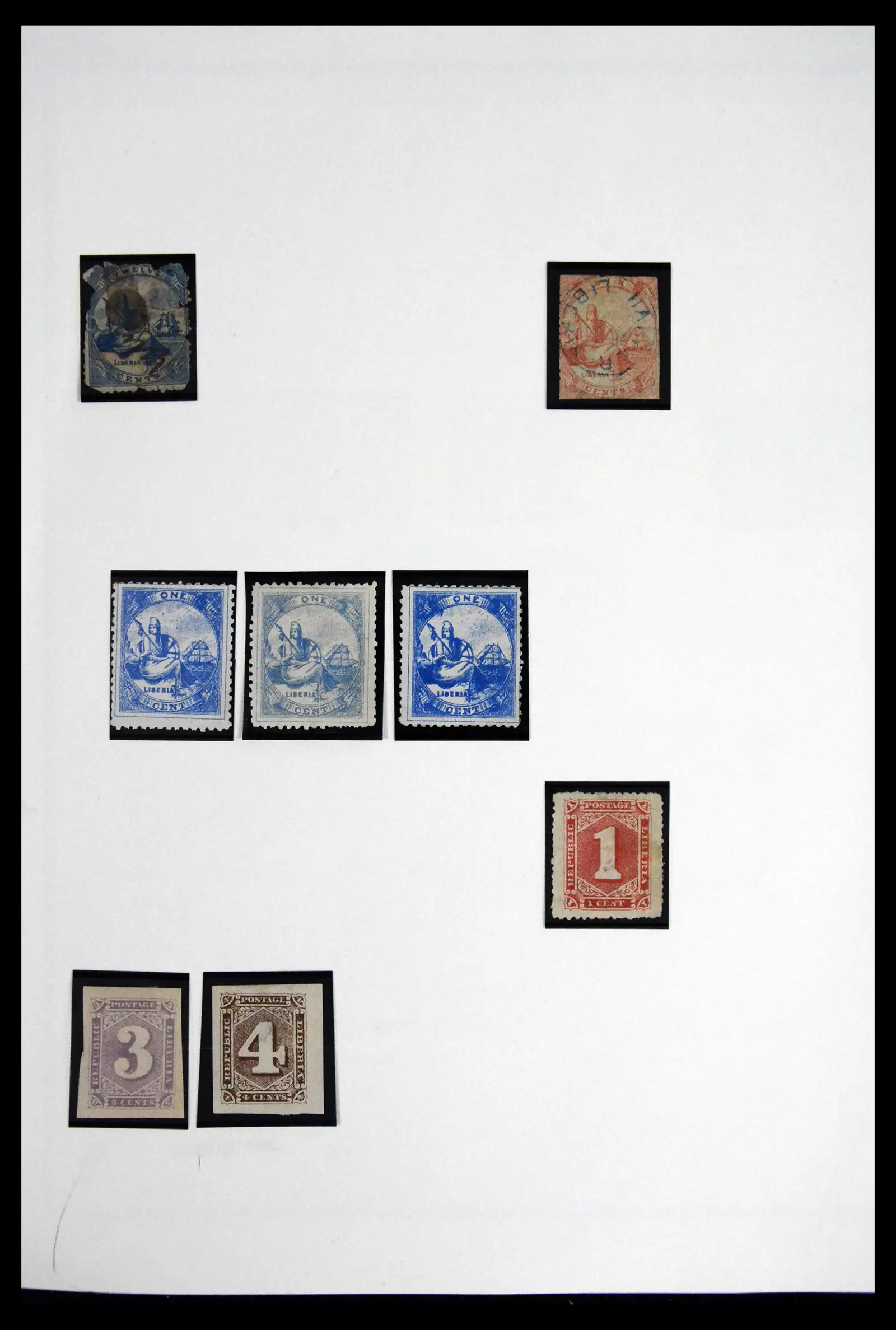 41852 0001 - Stamp collection 41852 Liberia 1860-1982.