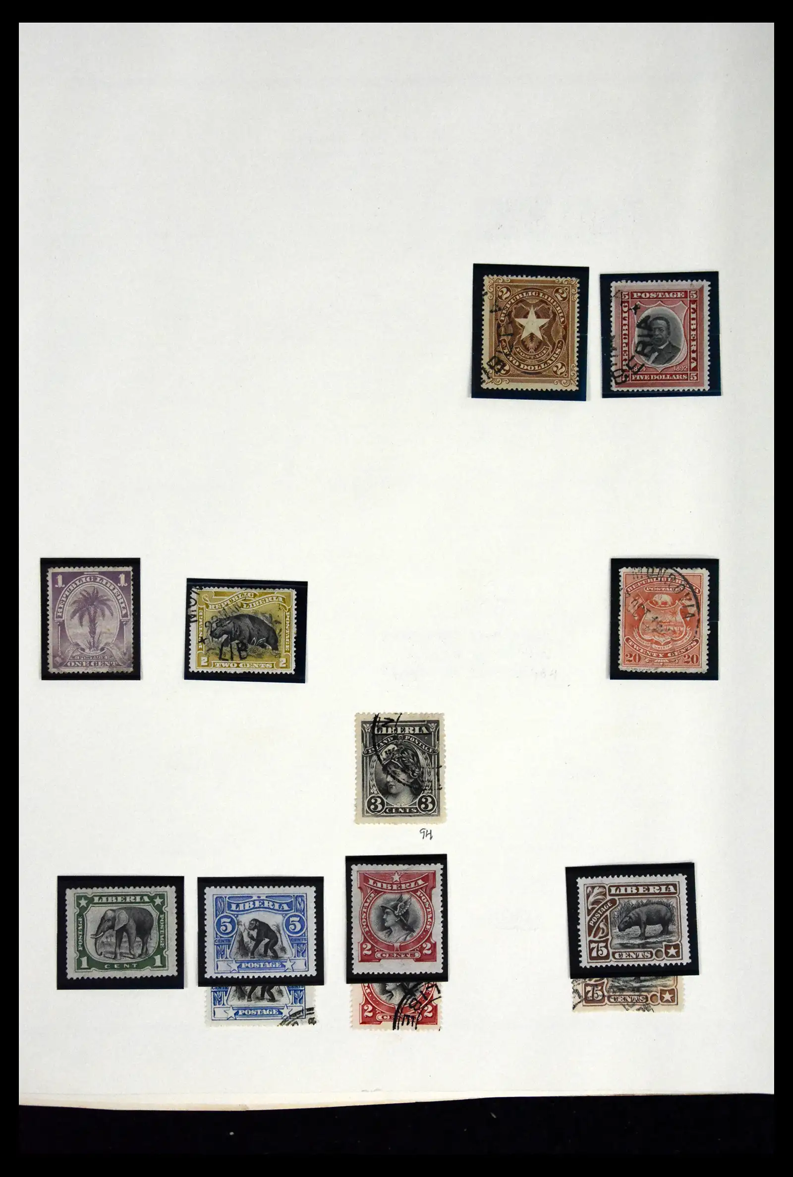 41852 0003 - Stamp collection 41852 Liberia 1860-1982.