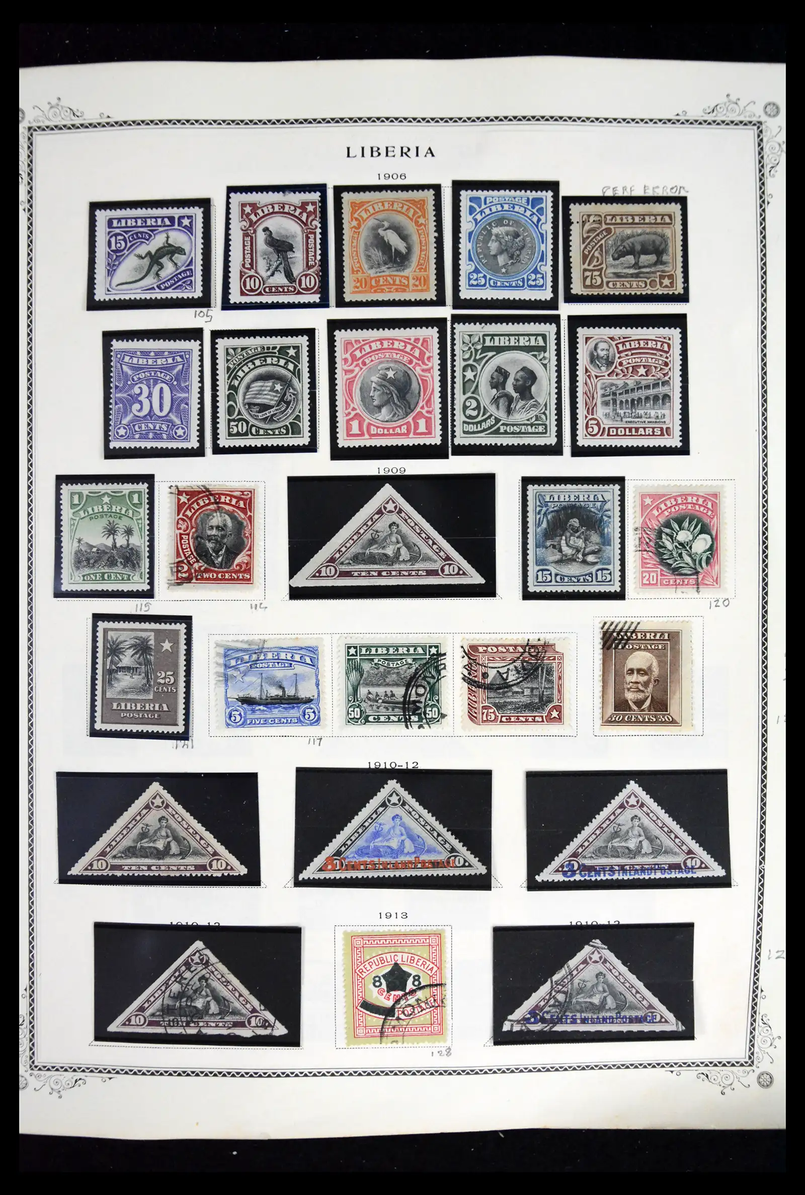 41852 0006 - Stamp collection 41852 Liberia 1860-1982.