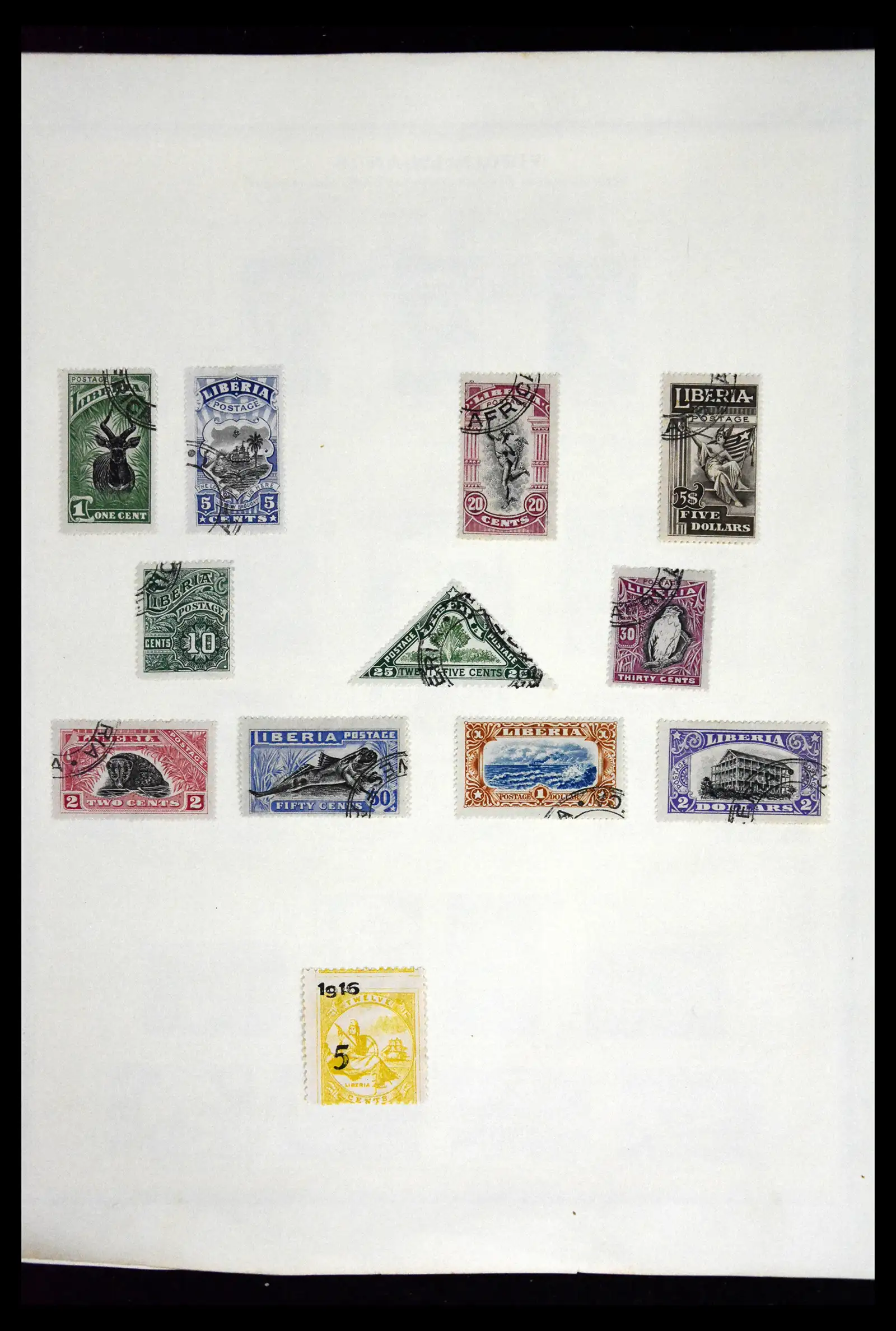 41852 0007 - Stamp collection 41852 Liberia 1860-1982.