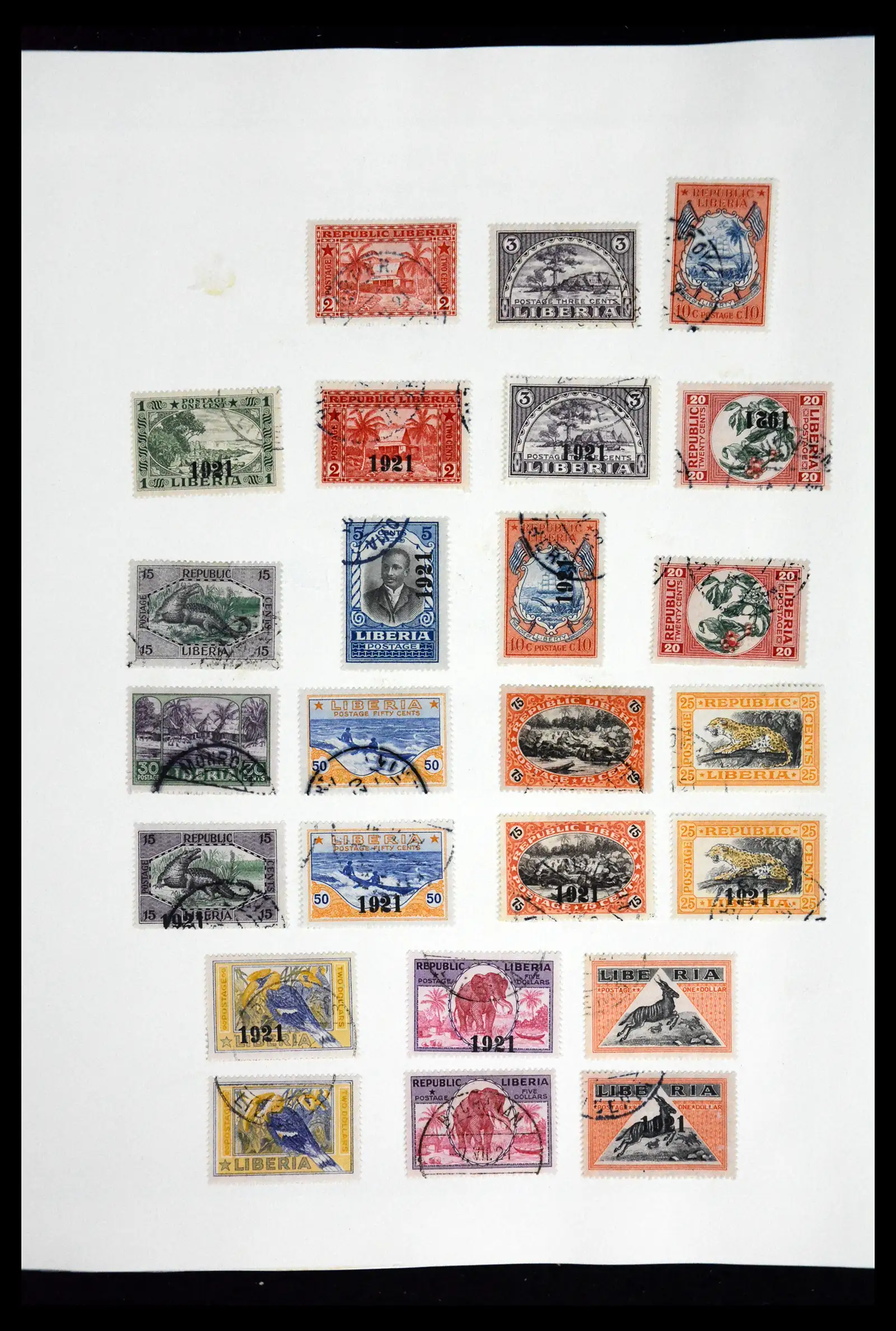 41852 0009 - Stamp collection 41852 Liberia 1860-1982.