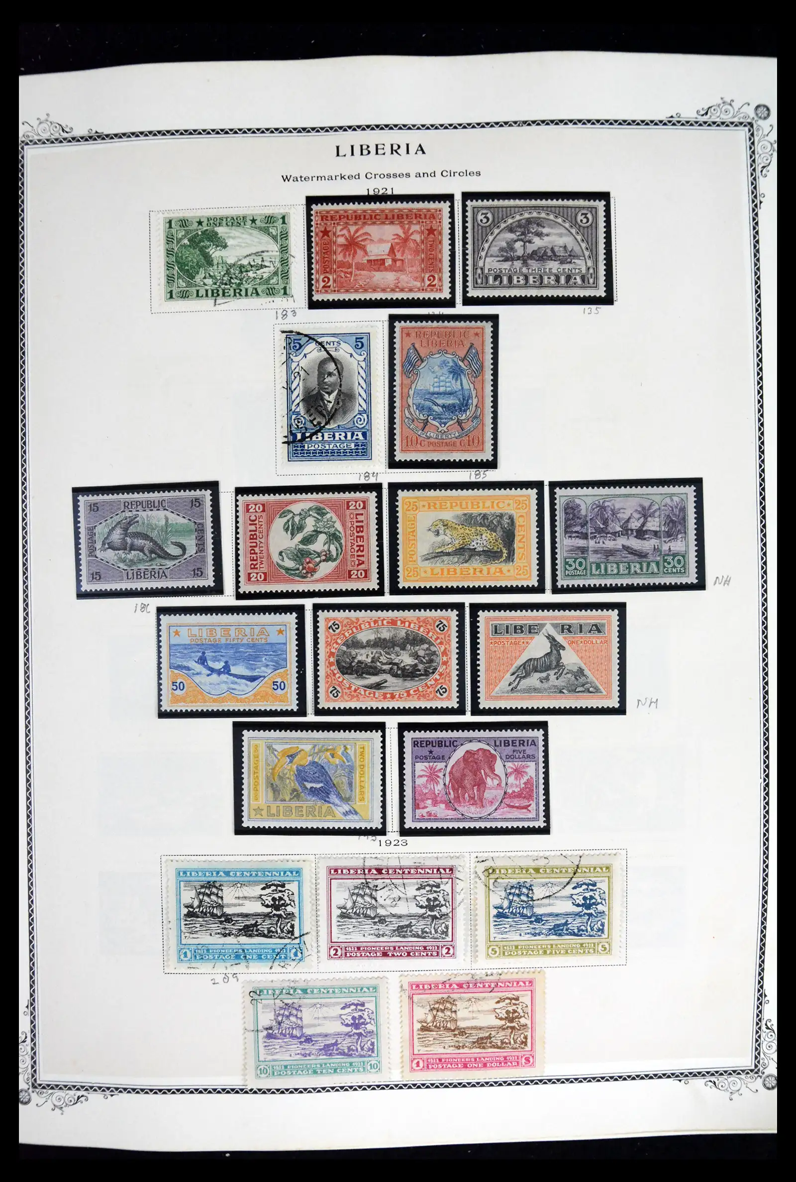 41852 0010 - Stamp collection 41852 Liberia 1860-1982.
