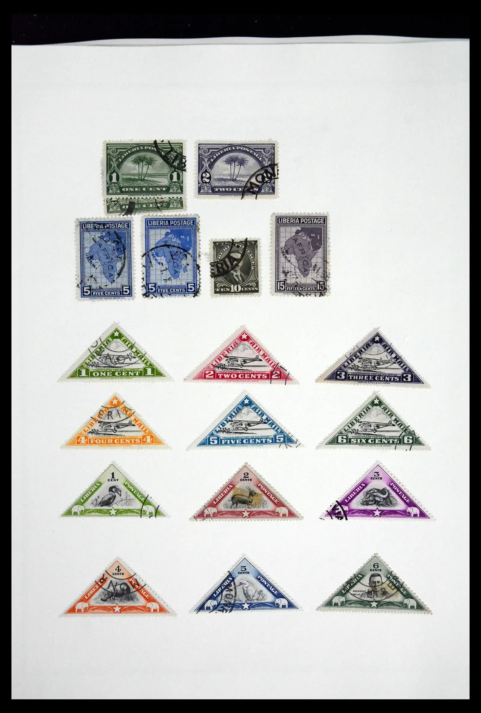 41852 0013 - Stamp collection 41852 Liberia 1860-1982.