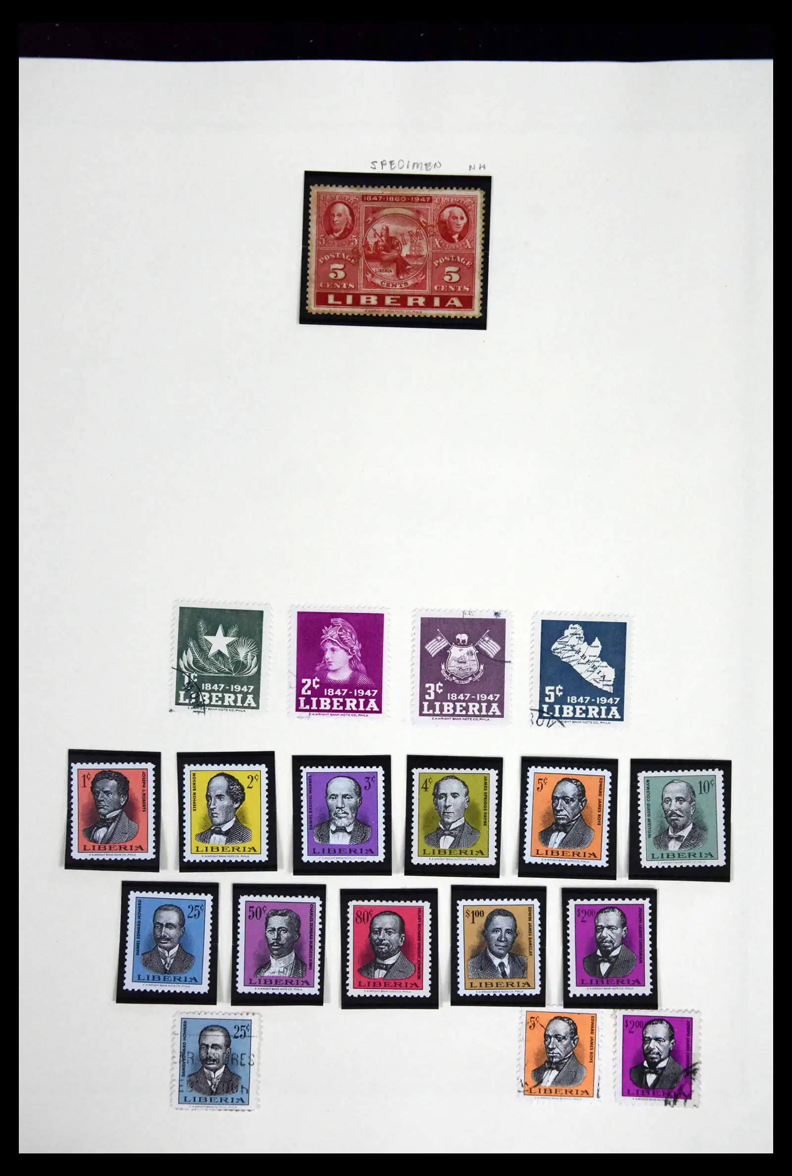 41852 0019 - Stamp collection 41852 Liberia 1860-1982.