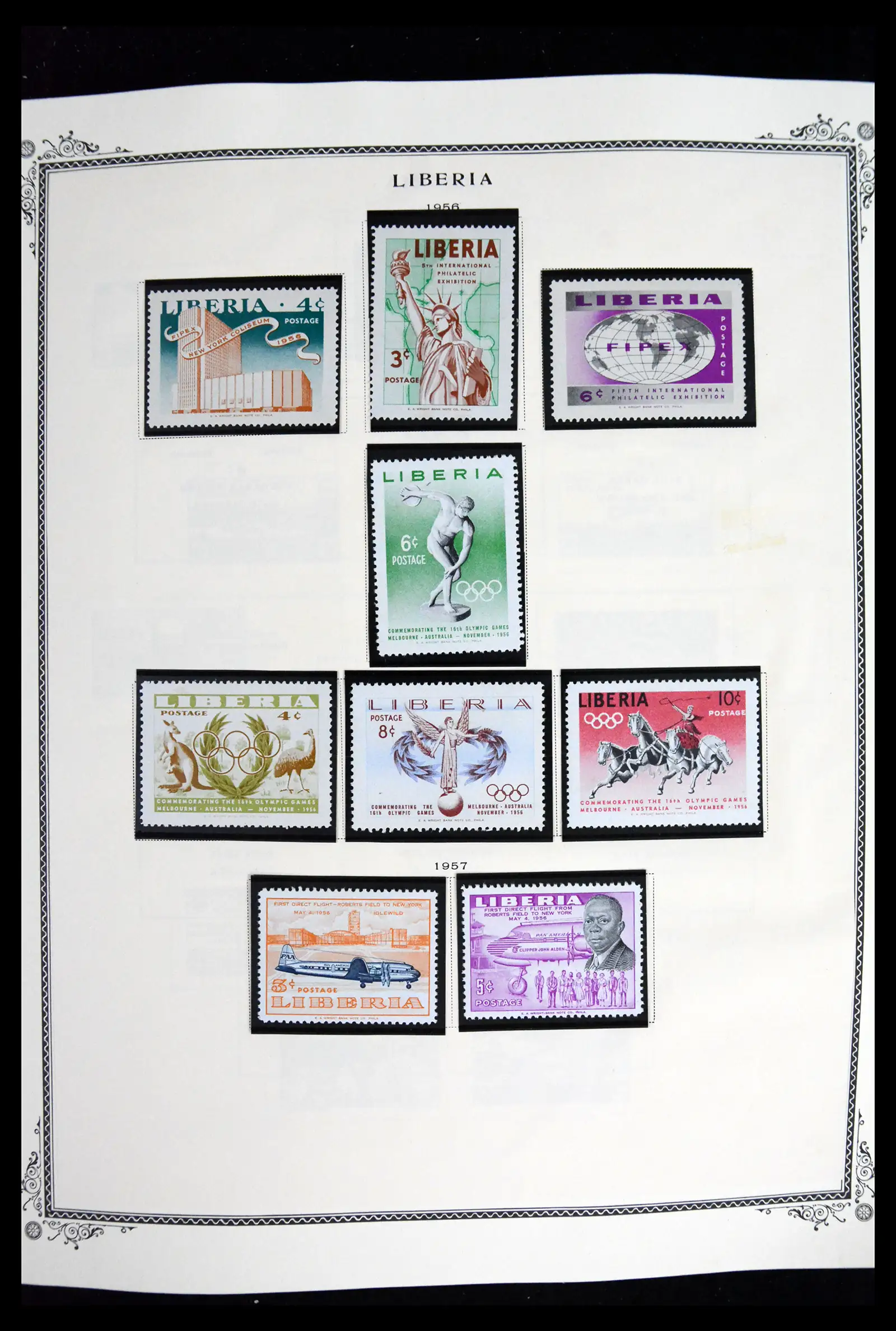 41852 0028 - Stamp collection 41852 Liberia 1860-1982.